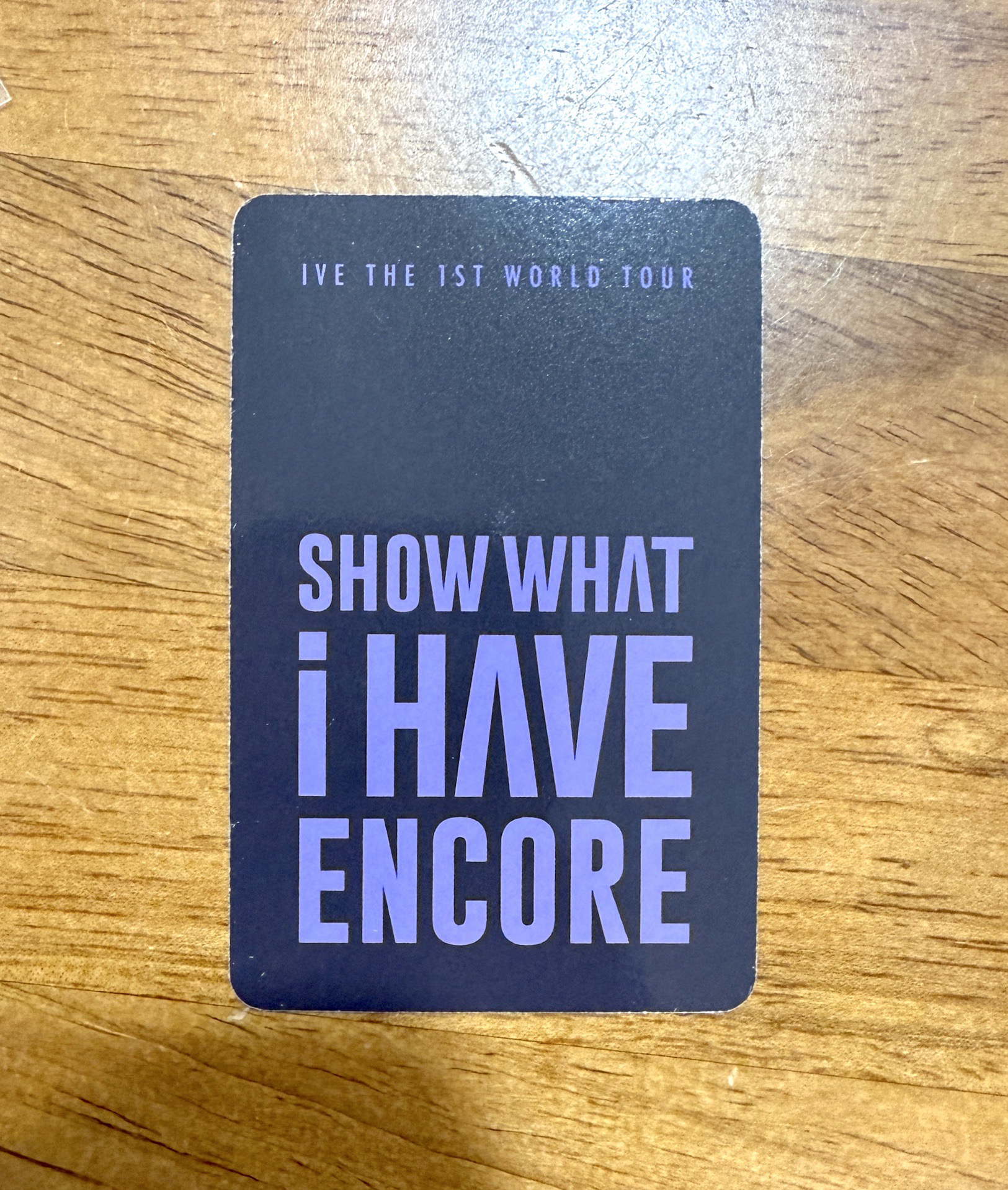 ✴️ 世巡安可 船特 特典卡 安俞真