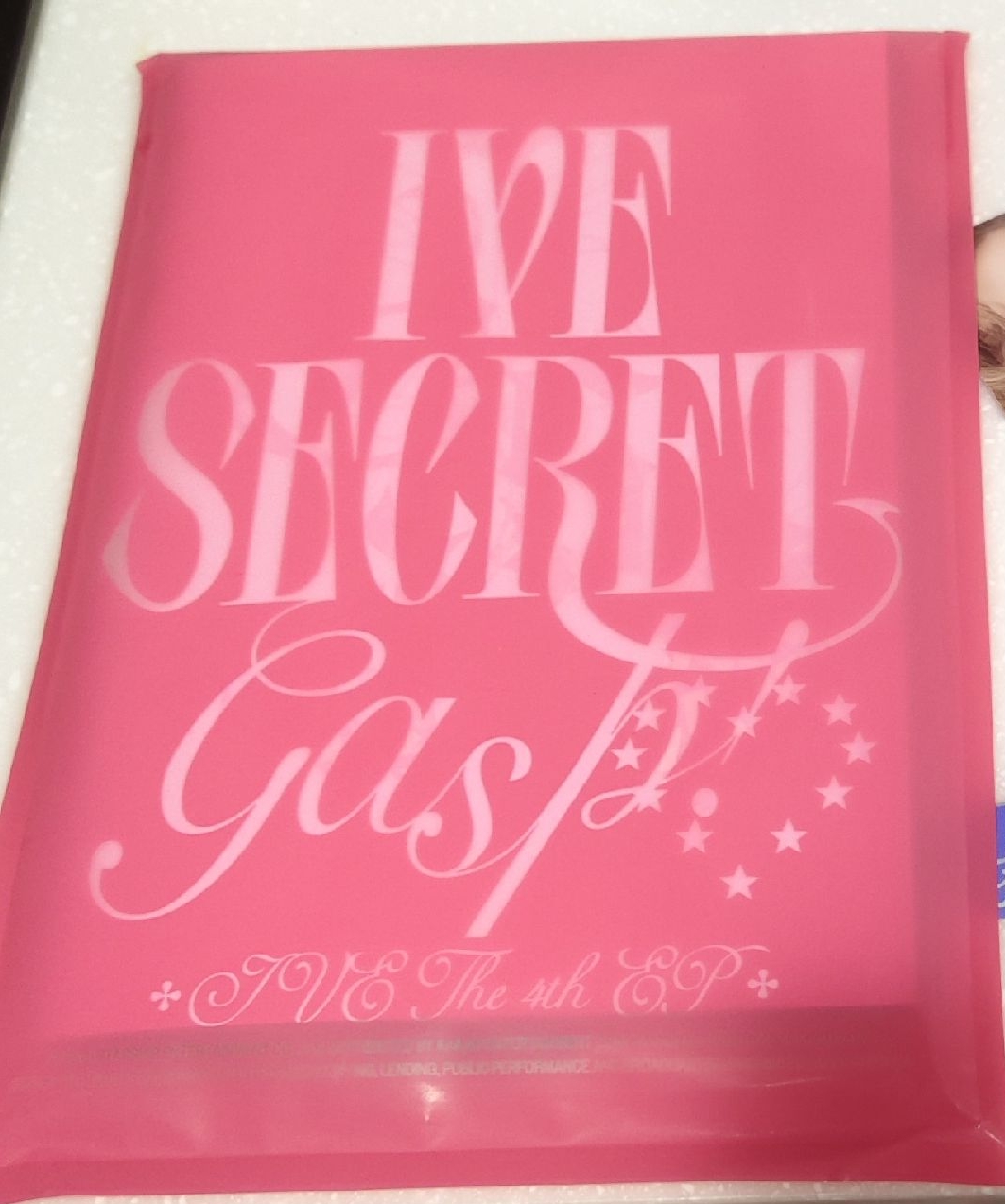 IVE secret 粉版未拆