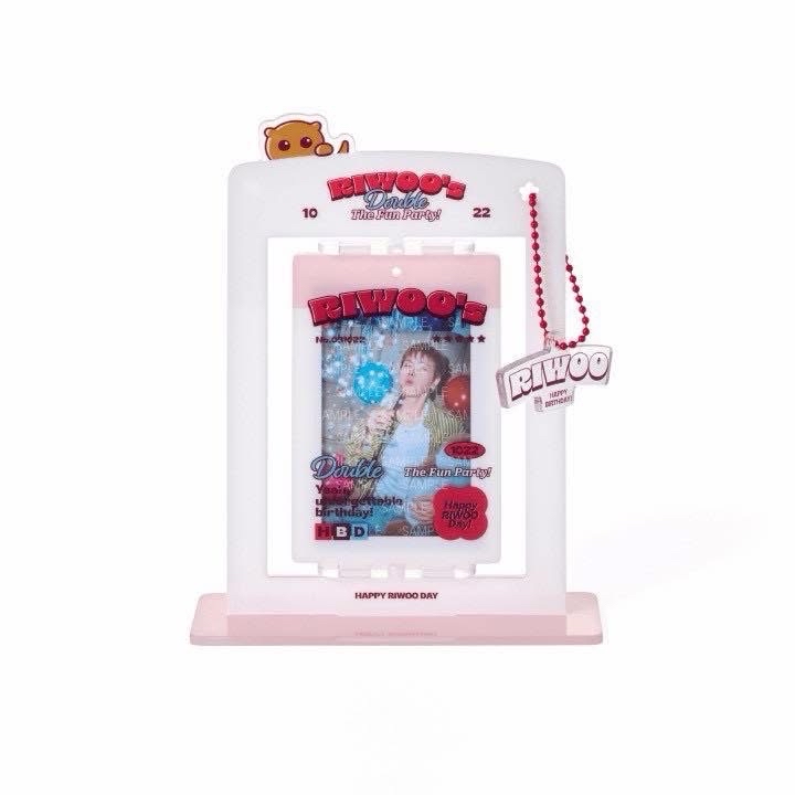 BOYNEXTDOOR Riwoo 2025 生日旋轉立牌（含小卡）