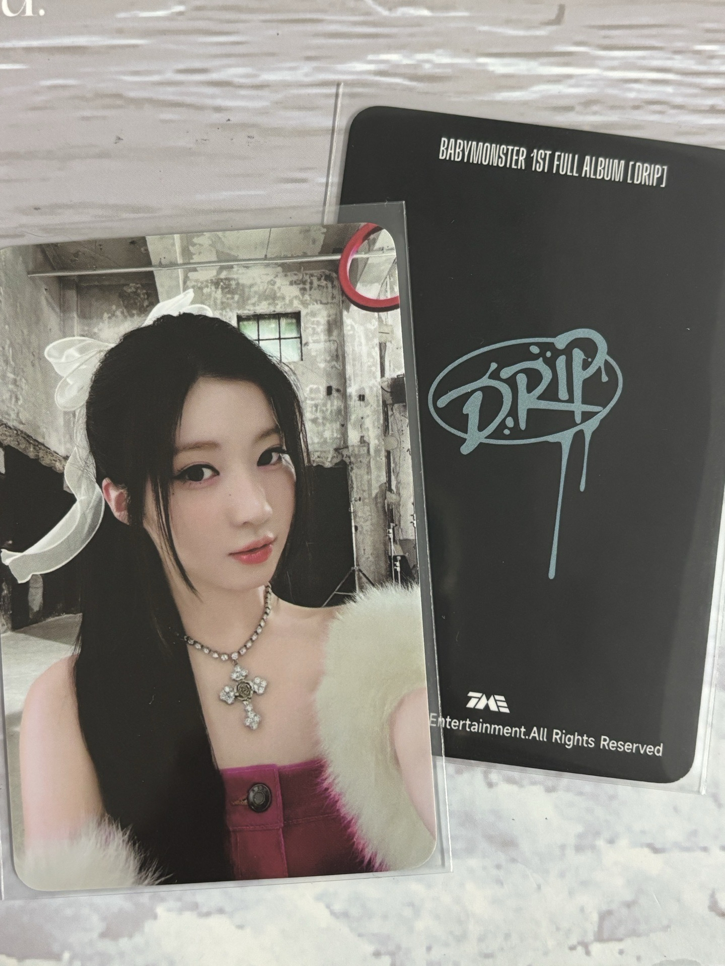 BABYMONSTER｜DRIP 二星卡 Asa