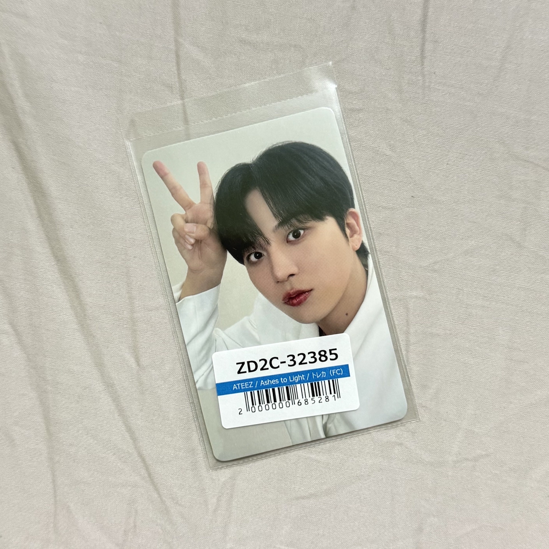 🇯🇵Ashes To Light FC特典 白衣鍾