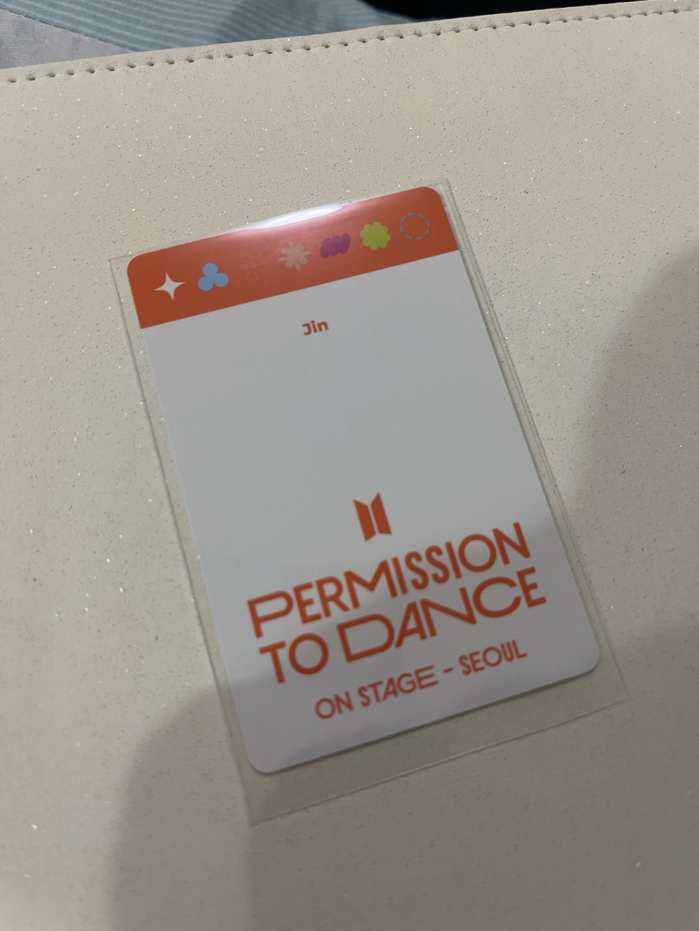 BTS PTD  首爾場數位版 固卡 Jin 金碩珍