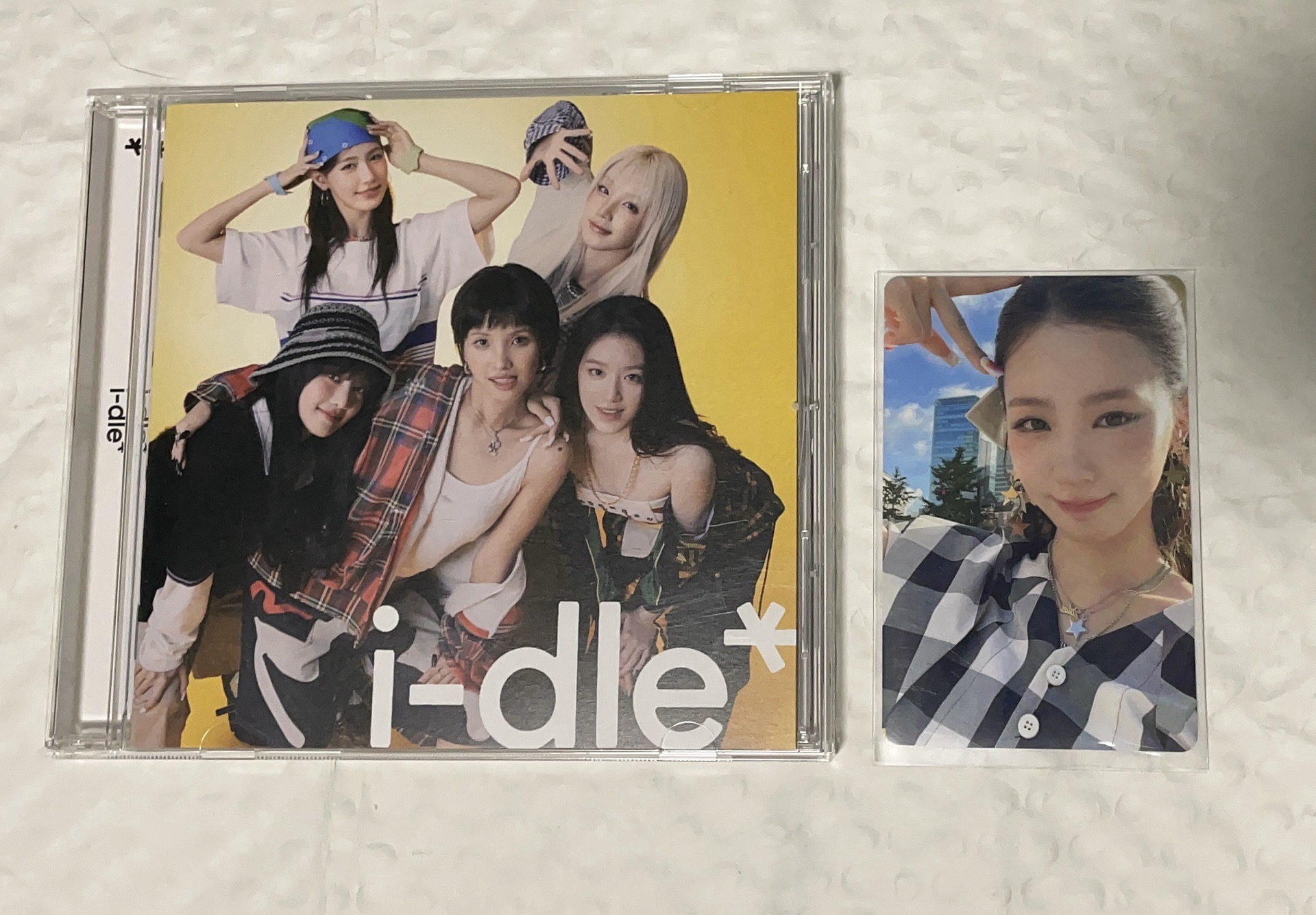 i-dle日專JC版限定版薇娟雨琦米妮