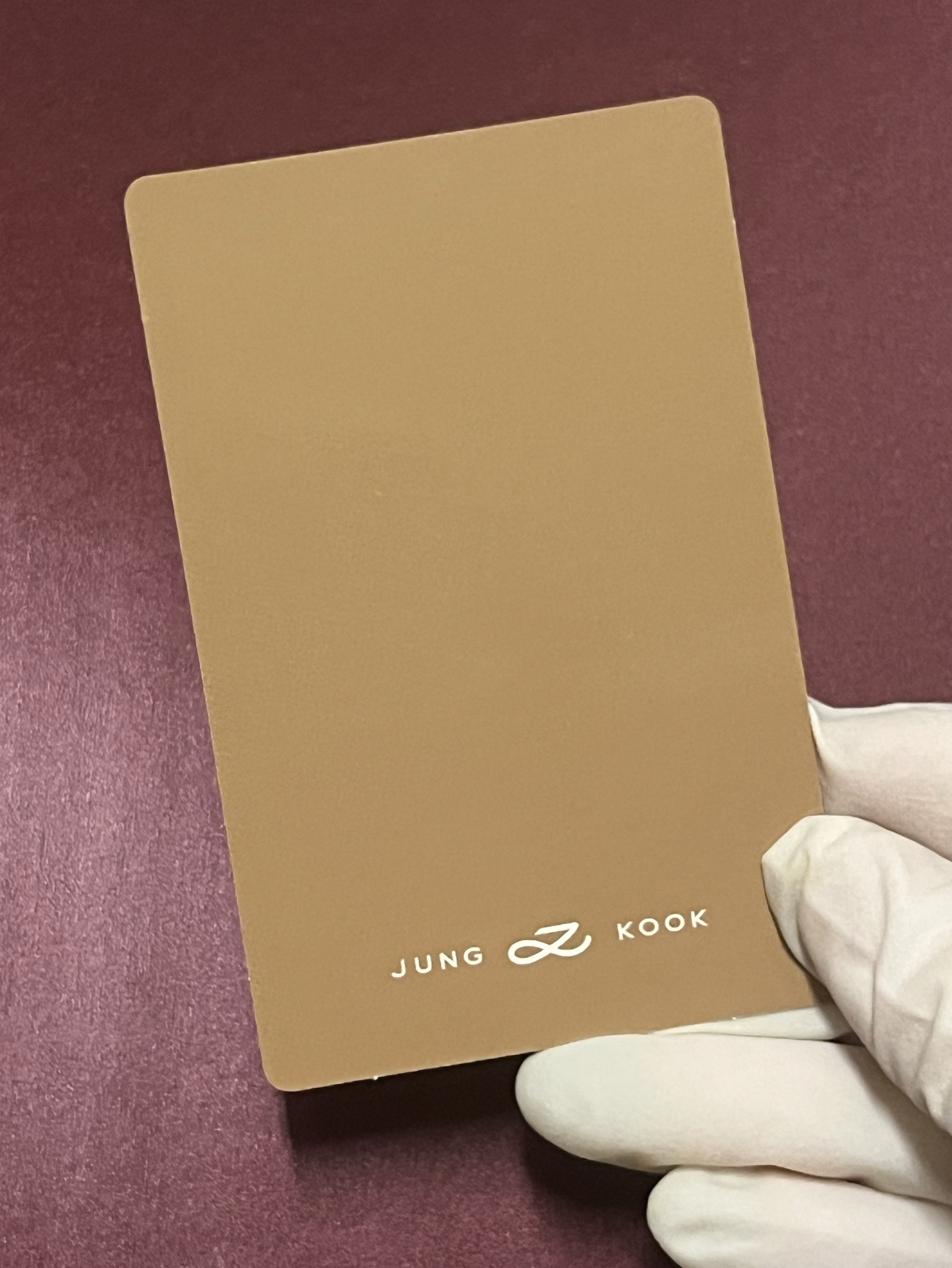 JungKook 個人1輯 GOLDEN 專卡