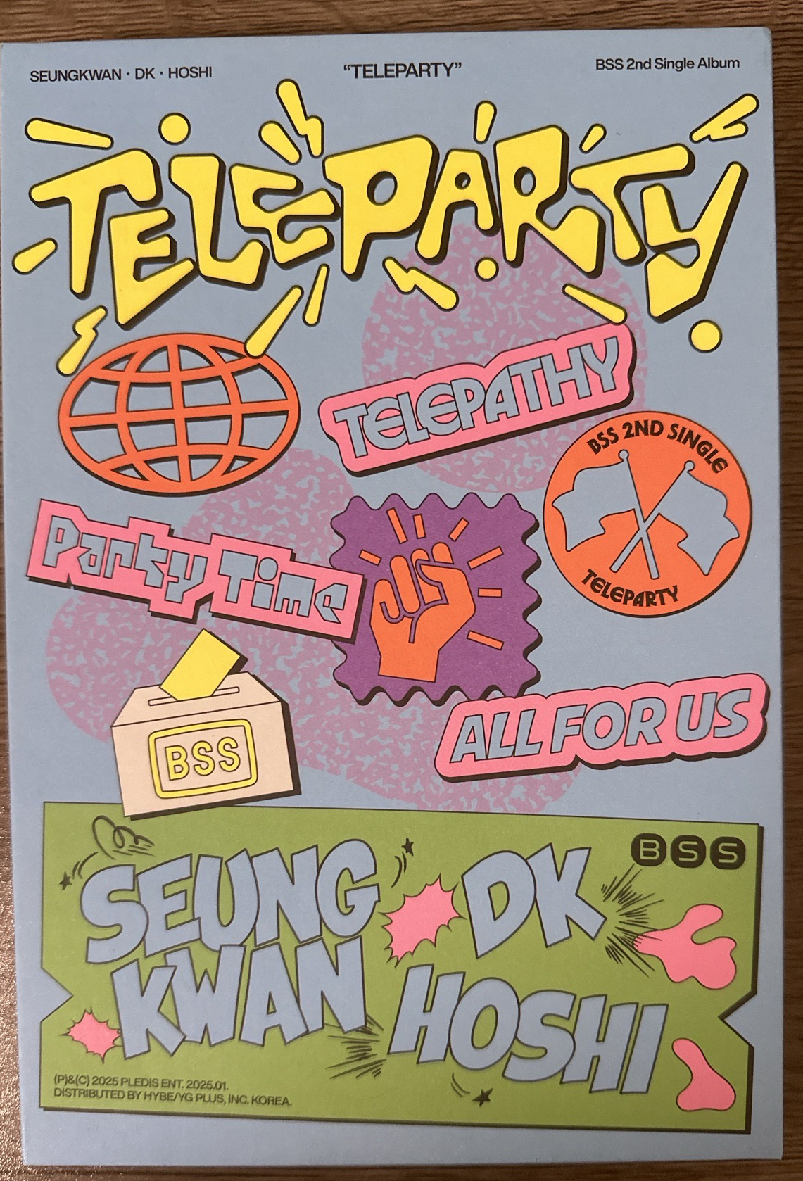 bss teleparty藍版空專