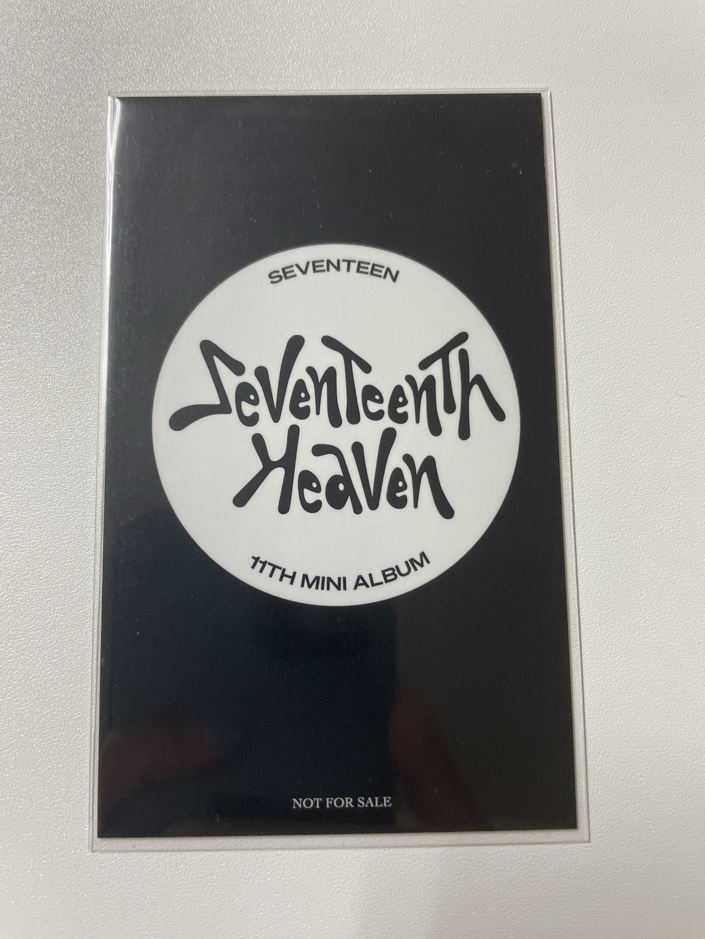 迷11 Heaven 環球 感謝祭 特典卡-Vernon 瀚率