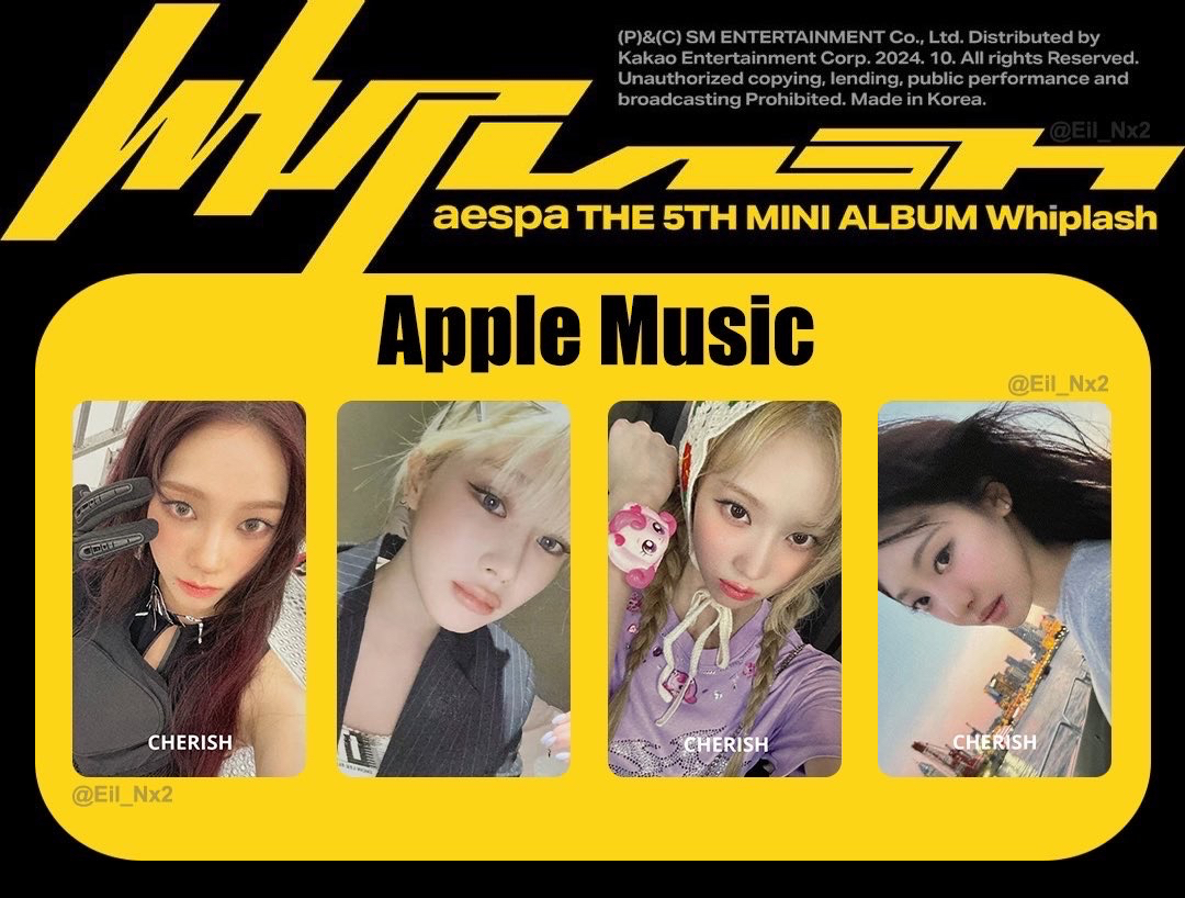 Apple Music 預售特典卡