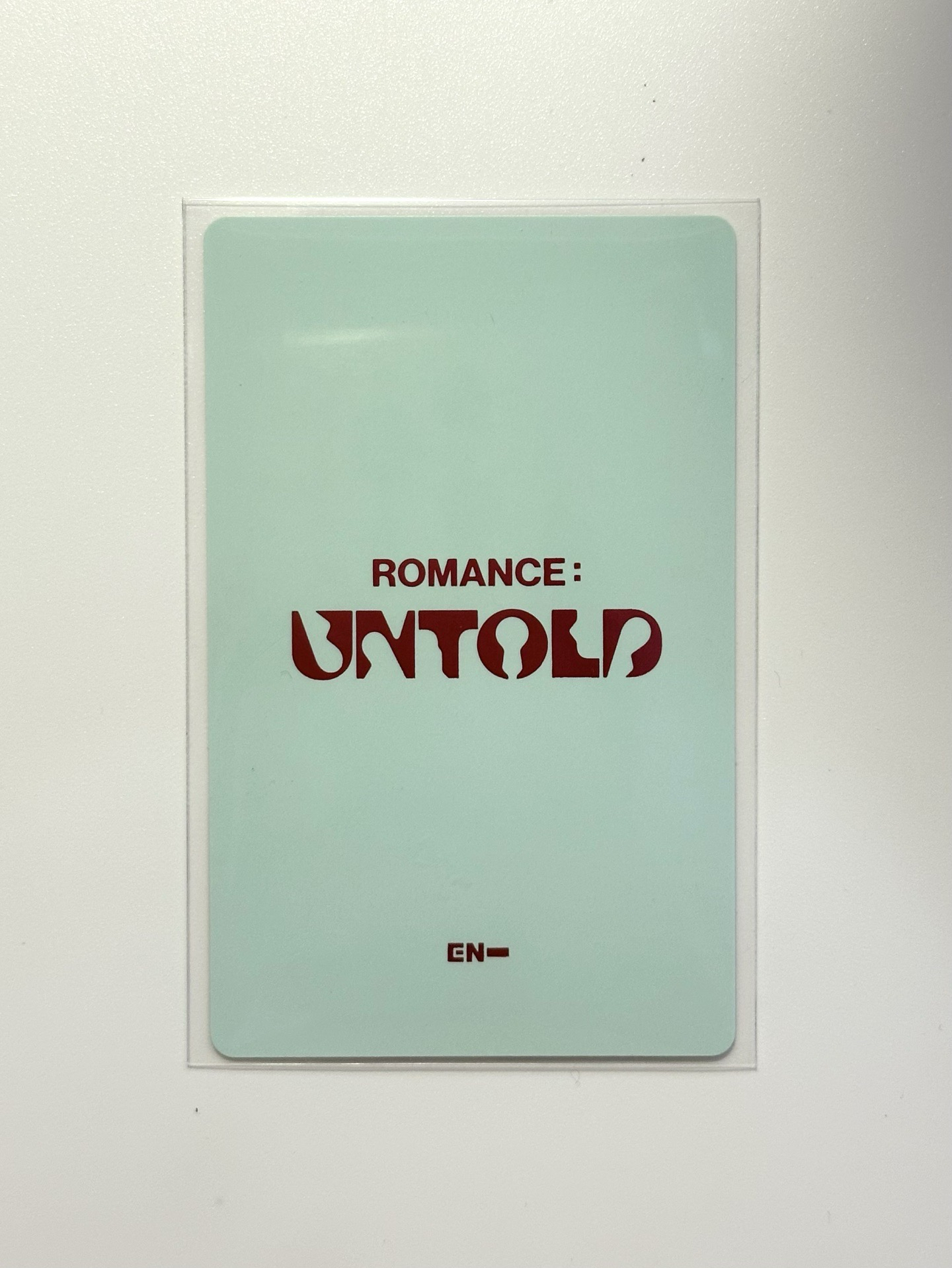 ENHYPEN JUNGWON 梁禎元 正二 專卡