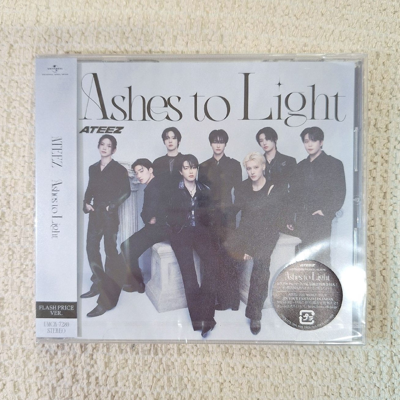 ATEEZ｜Ashes To Light初回Flash Price盤