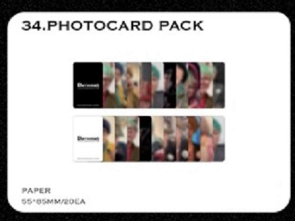 GD演唱會Übermensch周邊小卡組（20張）