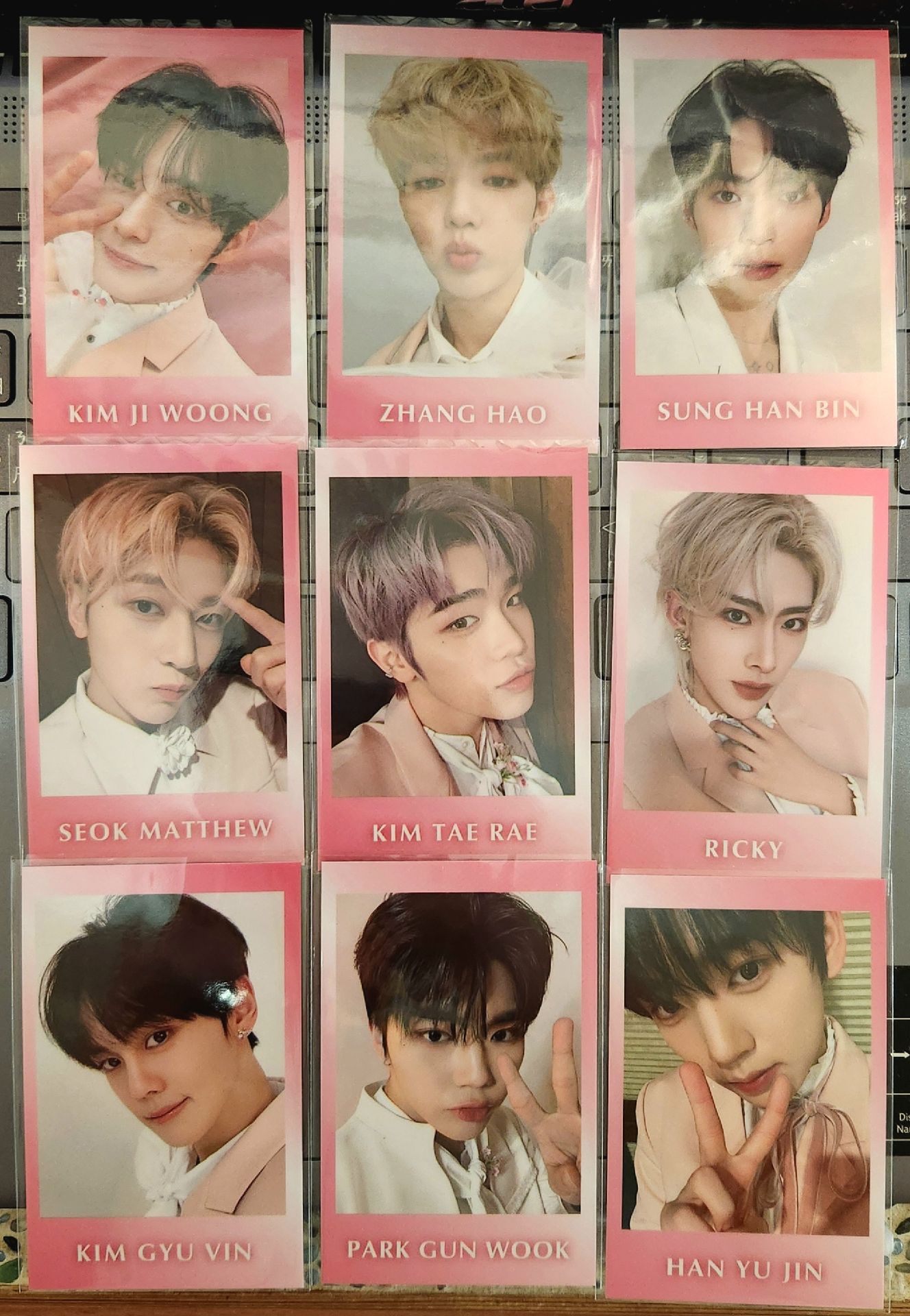 ZEROBASEONE JP FANCON 幸運賞 抽選卡 E賞拍立得小卡