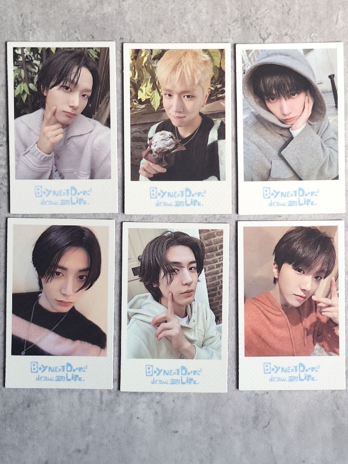 Draw my life 回憶錄拍立得卡