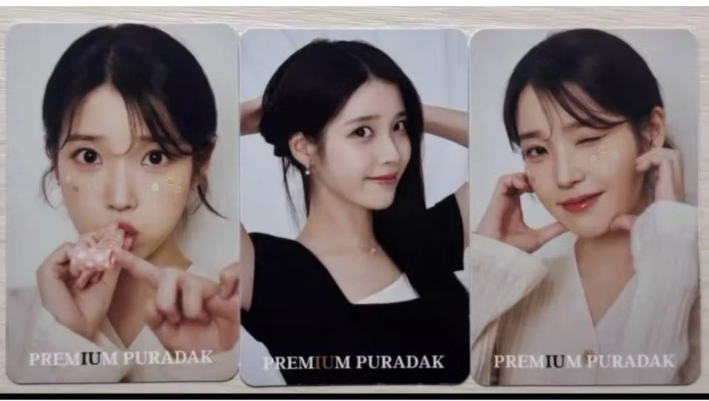 IU 李知恩 韓國炸雞 PURADAK 限量小卡  一組三張 全新未拆