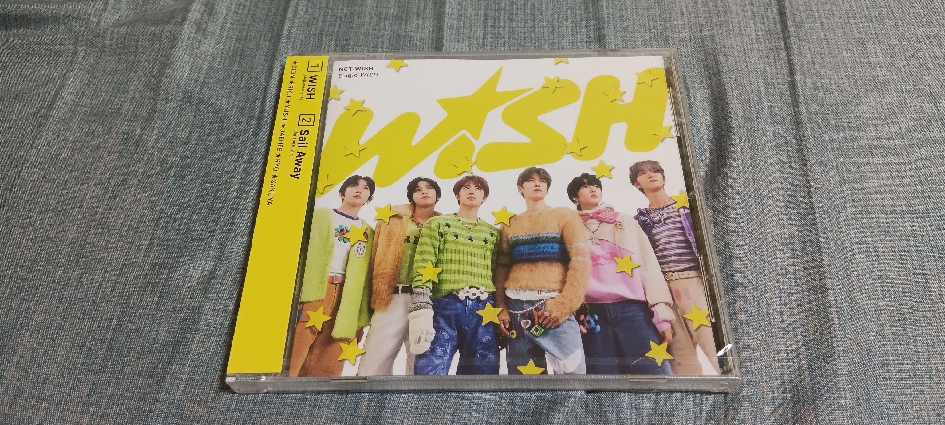 全新未拆 非初回版 WISH 專輯 全員版