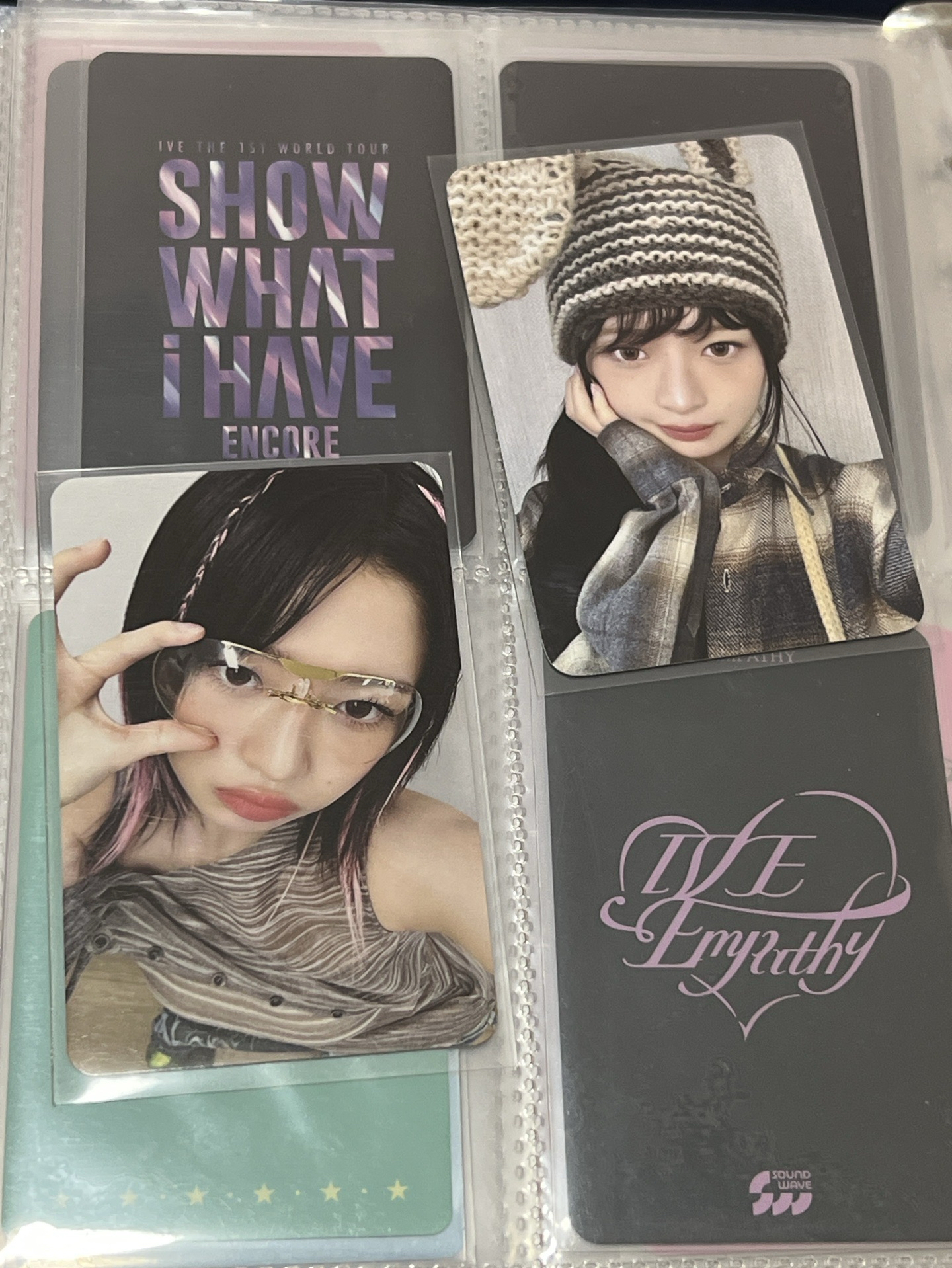 Ive Empathy專卡+ Switch專卡，兩張不拆130