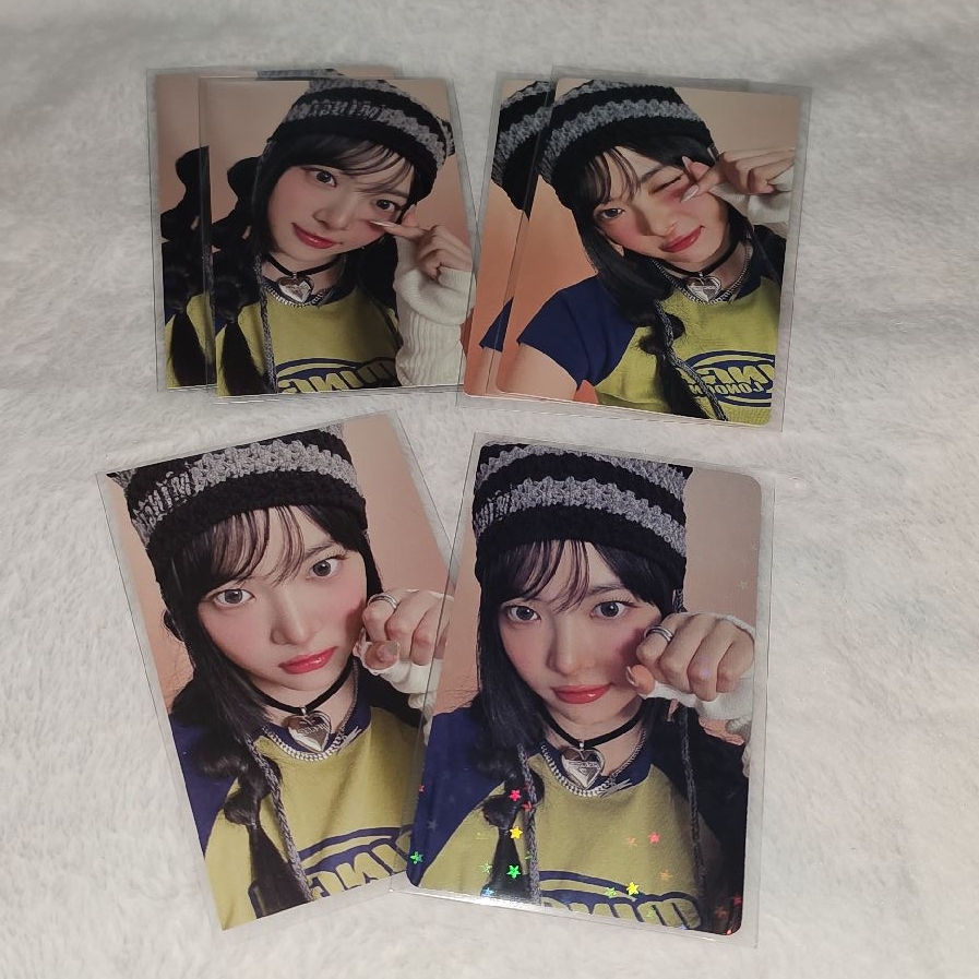 LE SSERAFIM 恩採 UNFORGIVEN JP 日本 小卡 特典卡 幸運卡 環球 WVS 