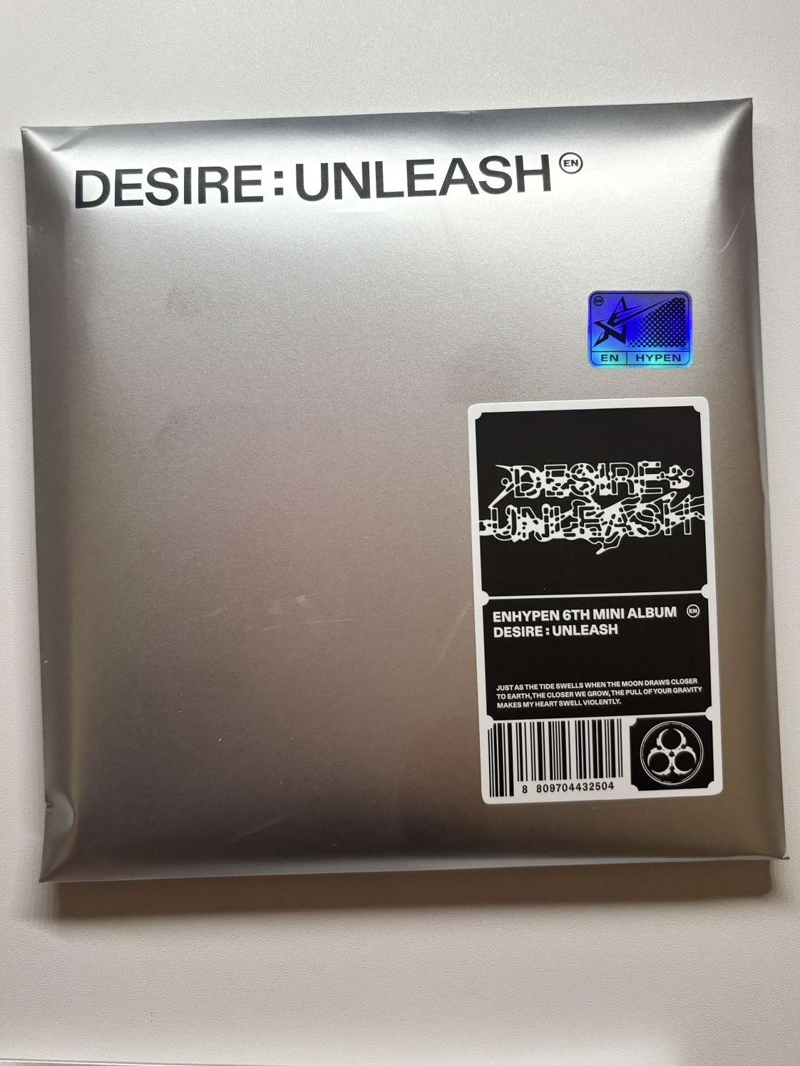 空專 ENHYPEN迷六<DESIRE:UNLEASH>單封