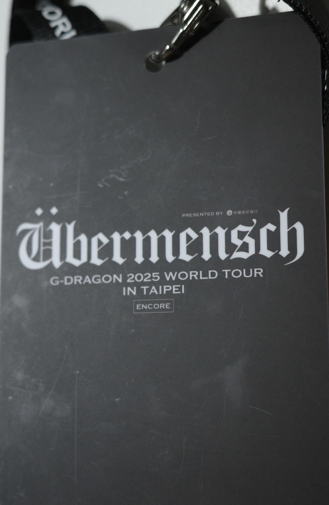 G-DRAGON Taipei ZONE卡