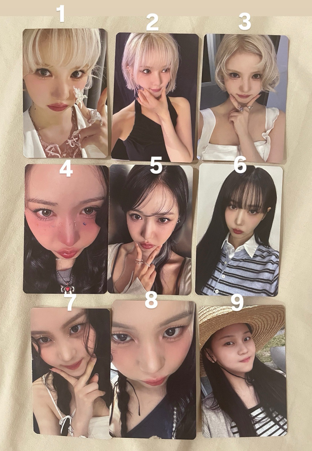 VIVIZ A MONTAGE OF()電子專小卡 EUNHA SINB UMJI