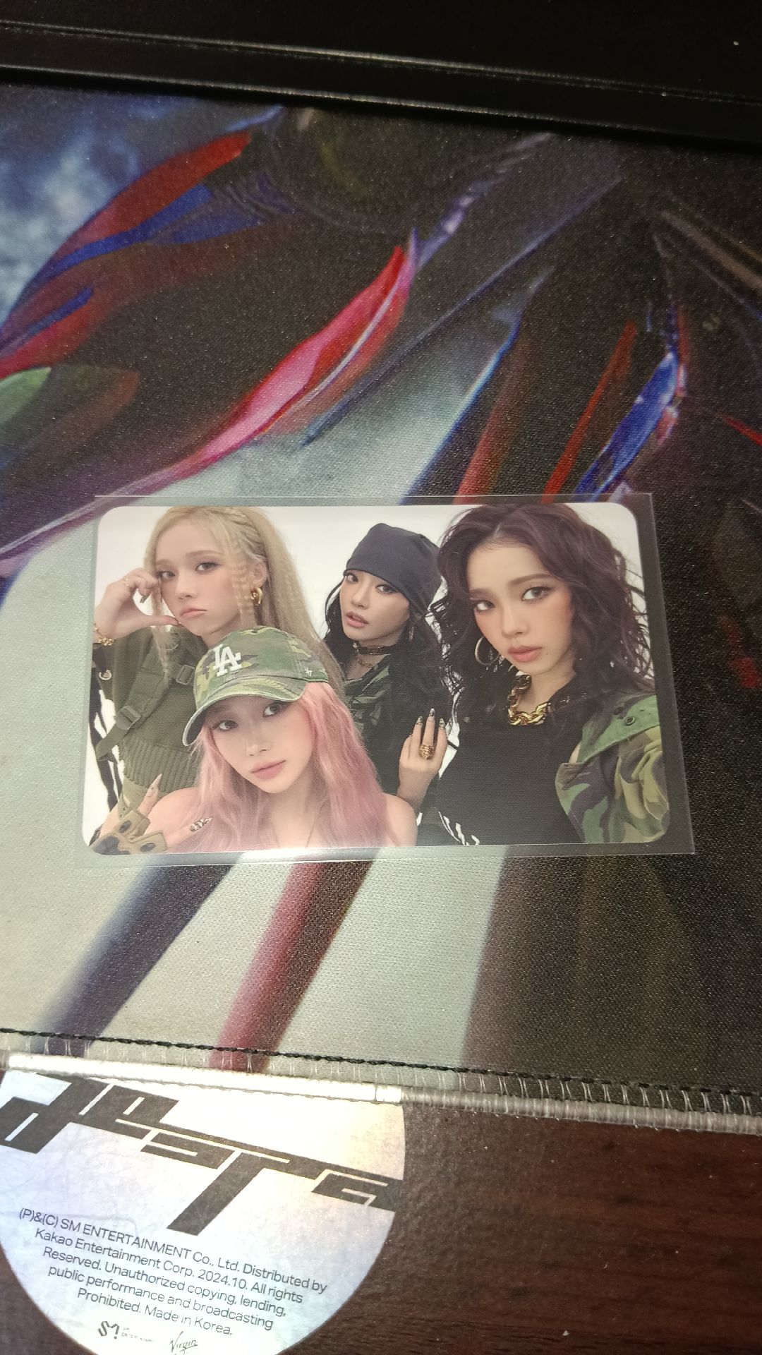 Whiplash 專輯卡 限量衣服專 團卡