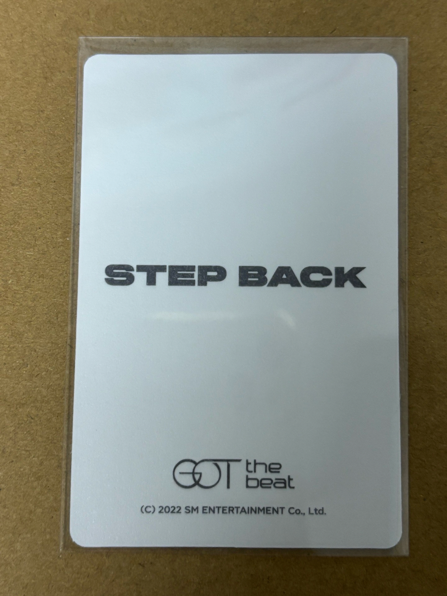 Got the beat Wendy step back 周邊卡 貼紙卡