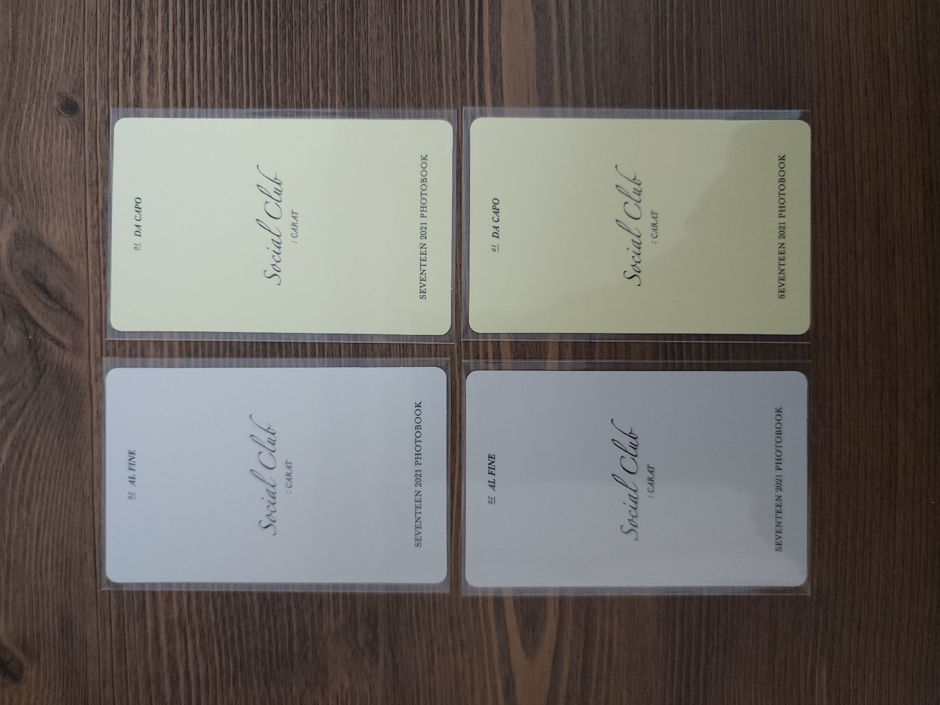 SOCIAL CLUB 勳 四張不拆