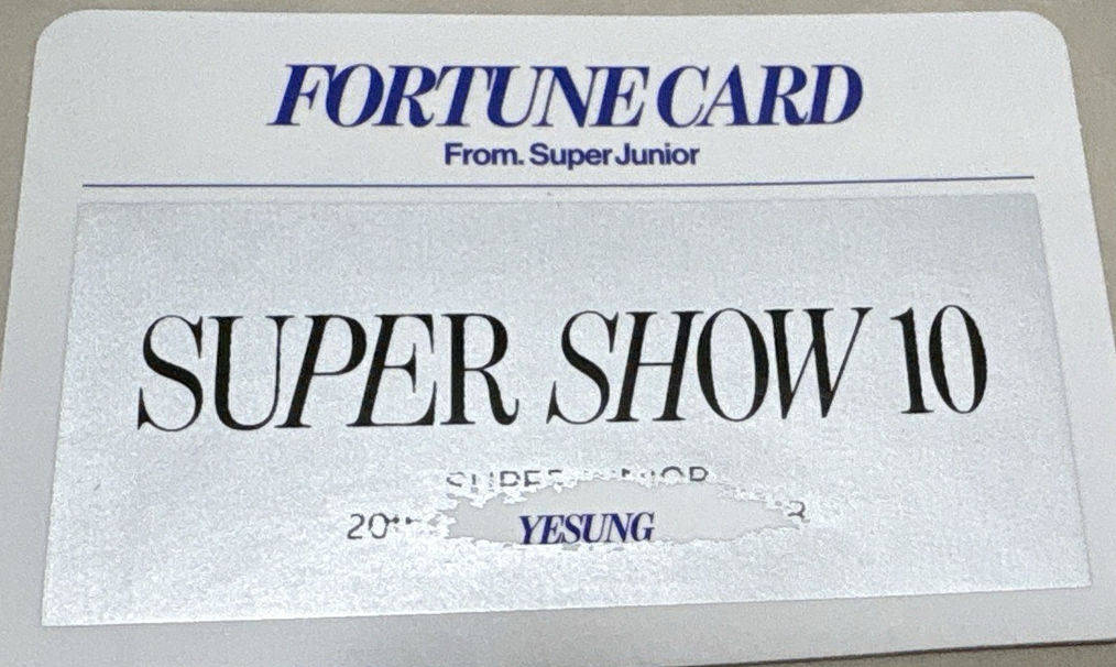 SJ Market 利特 藝聲 銀赫 刮刮卡