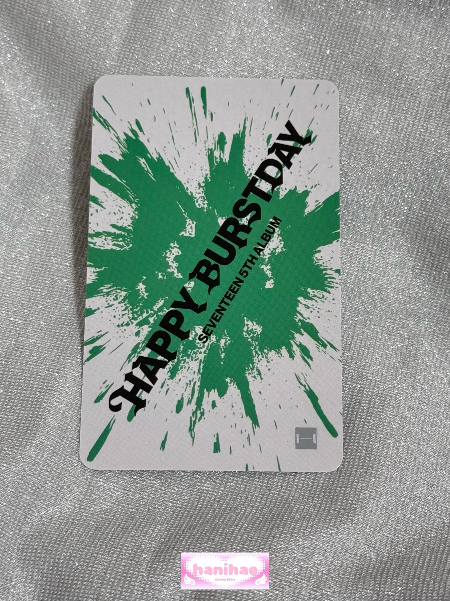 Joshua 知秀 正五 Br2.0 線下特典卡