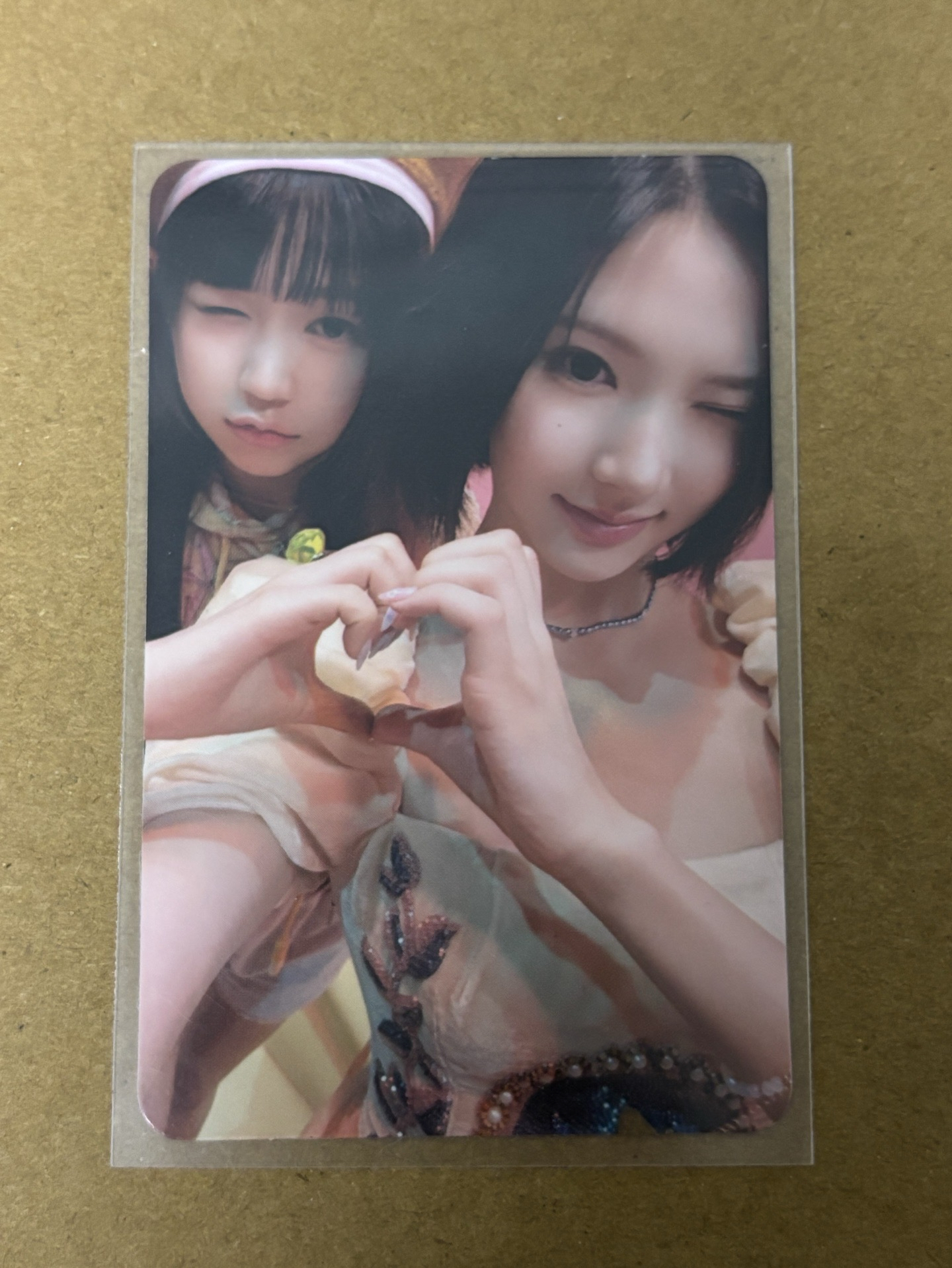 (瑕）heart2heart 雙人卡 單一 專輯卡 PB ver.