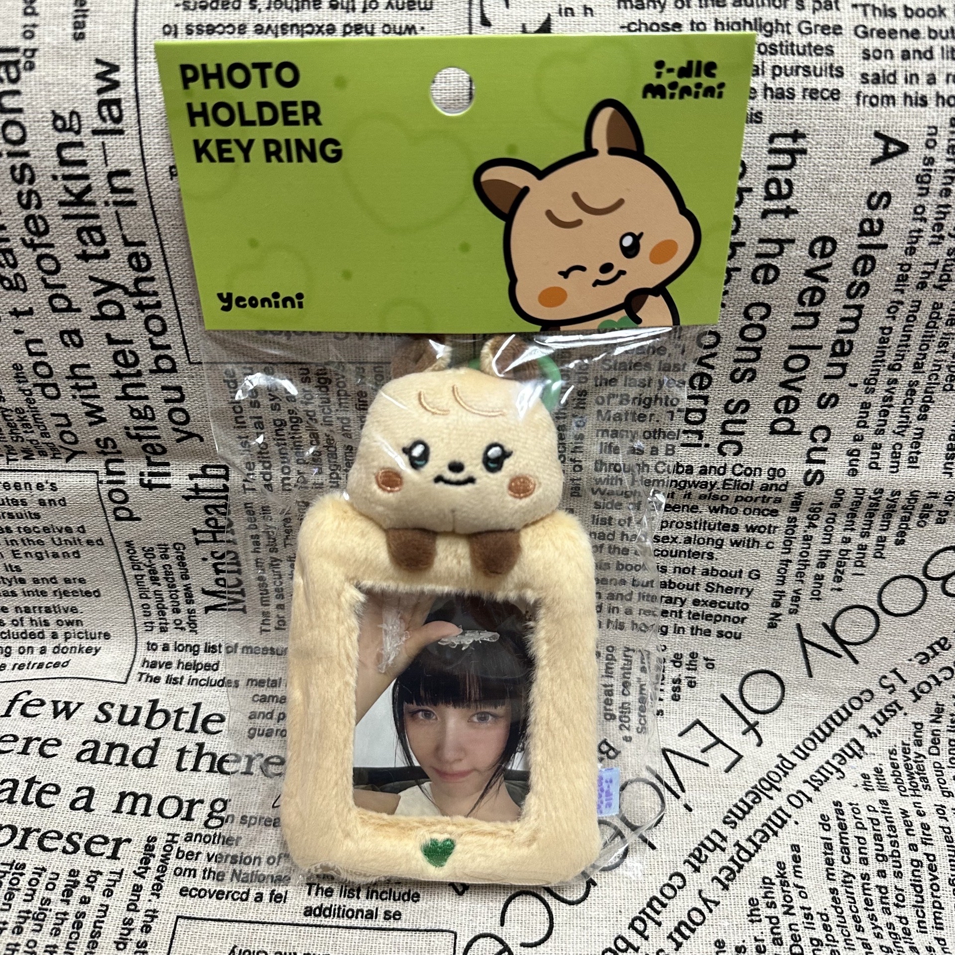 i-dle 薇娟 yeonini快閃店娃娃卡套 全新含卡