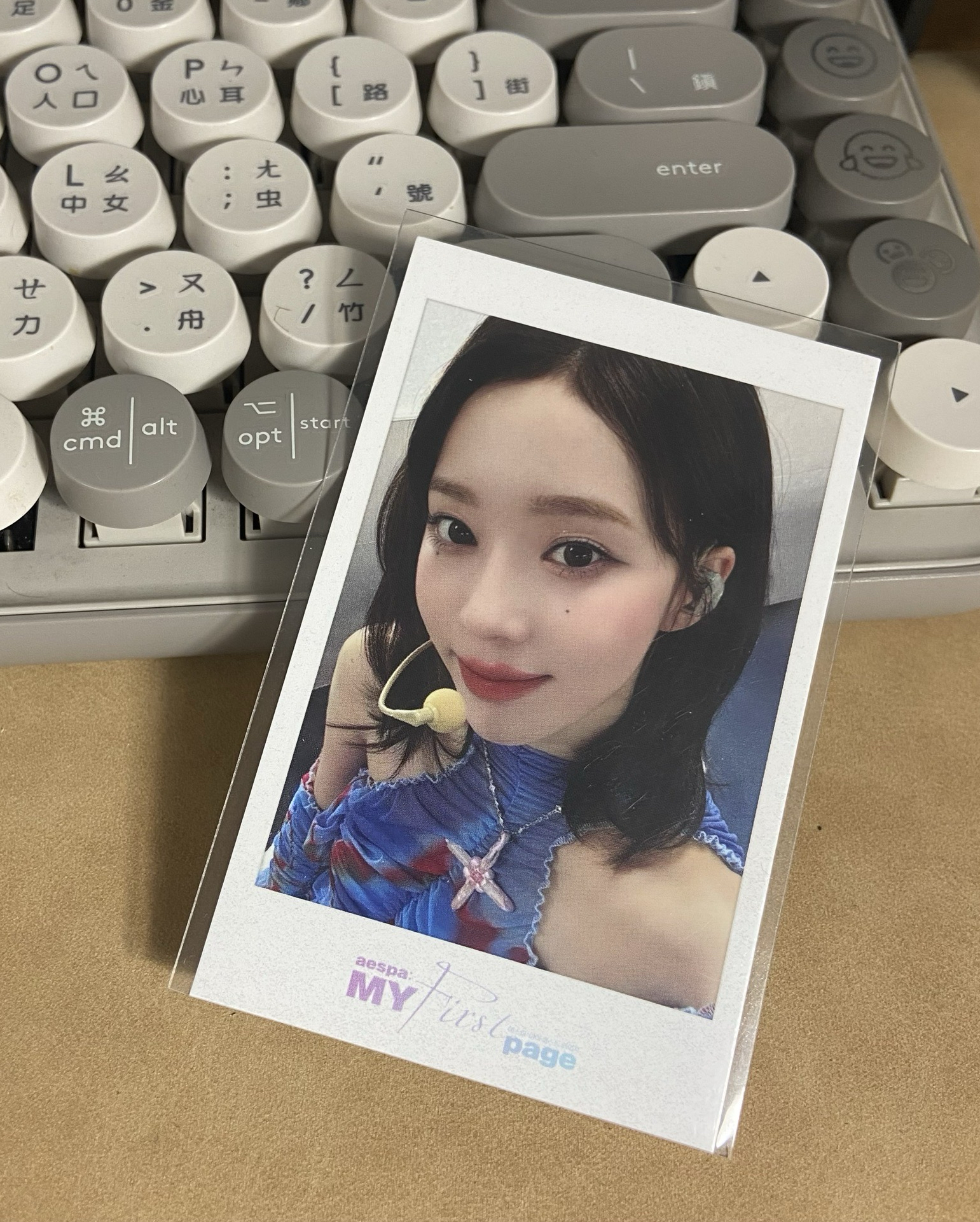 aesap my first page 電影特典 拍立得冬