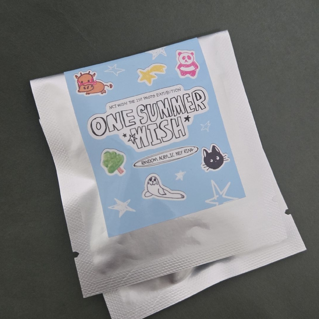 NCT WISH夏日展覽 全新未拆隨機吊飾