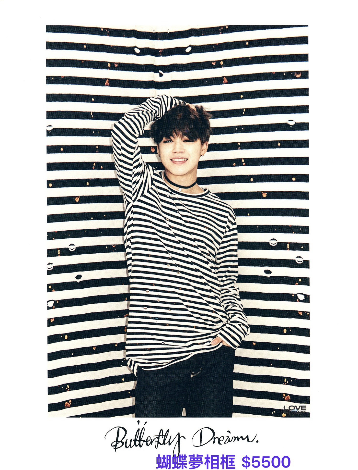 蝴蝶夢展覽相框 旻