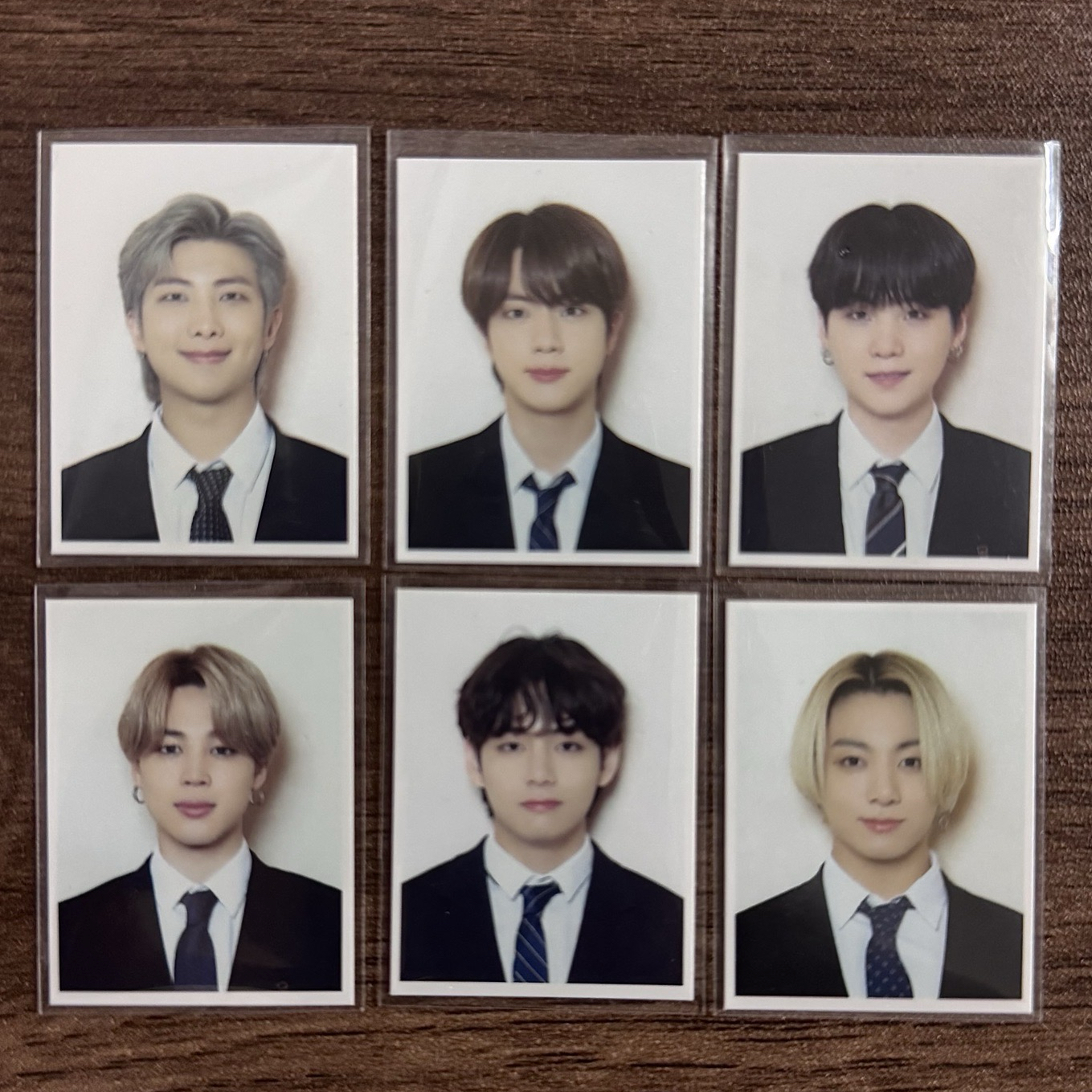 BTS 8期會員禮小卡+證件照