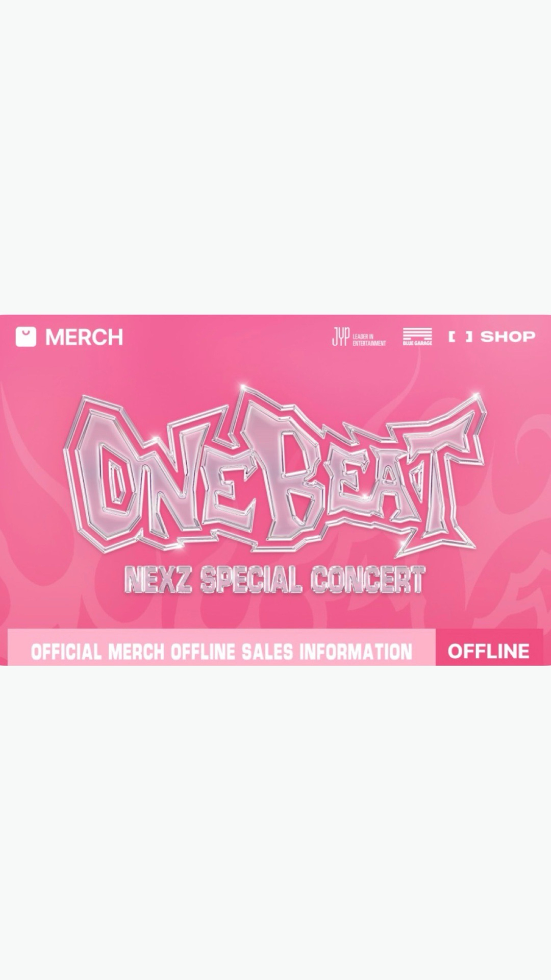 NEXZ SPECIAL CONCERT <ONE BEAT> OFFICIAL MERCH