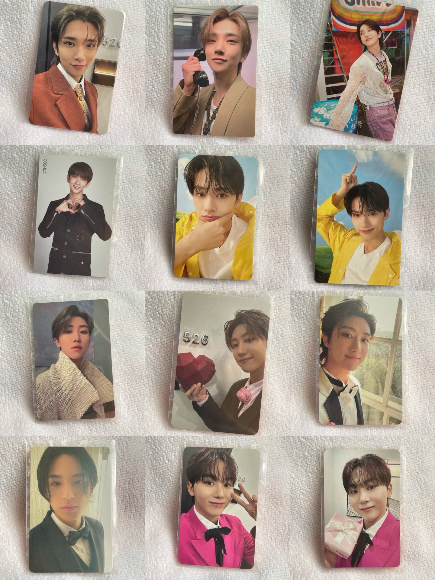 seventeen 小卡 克拉盤 特一變化卡 ideal cut場卡