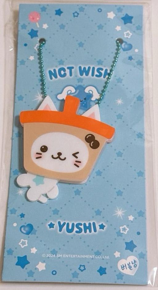 奶茶貓壓克力吊飾