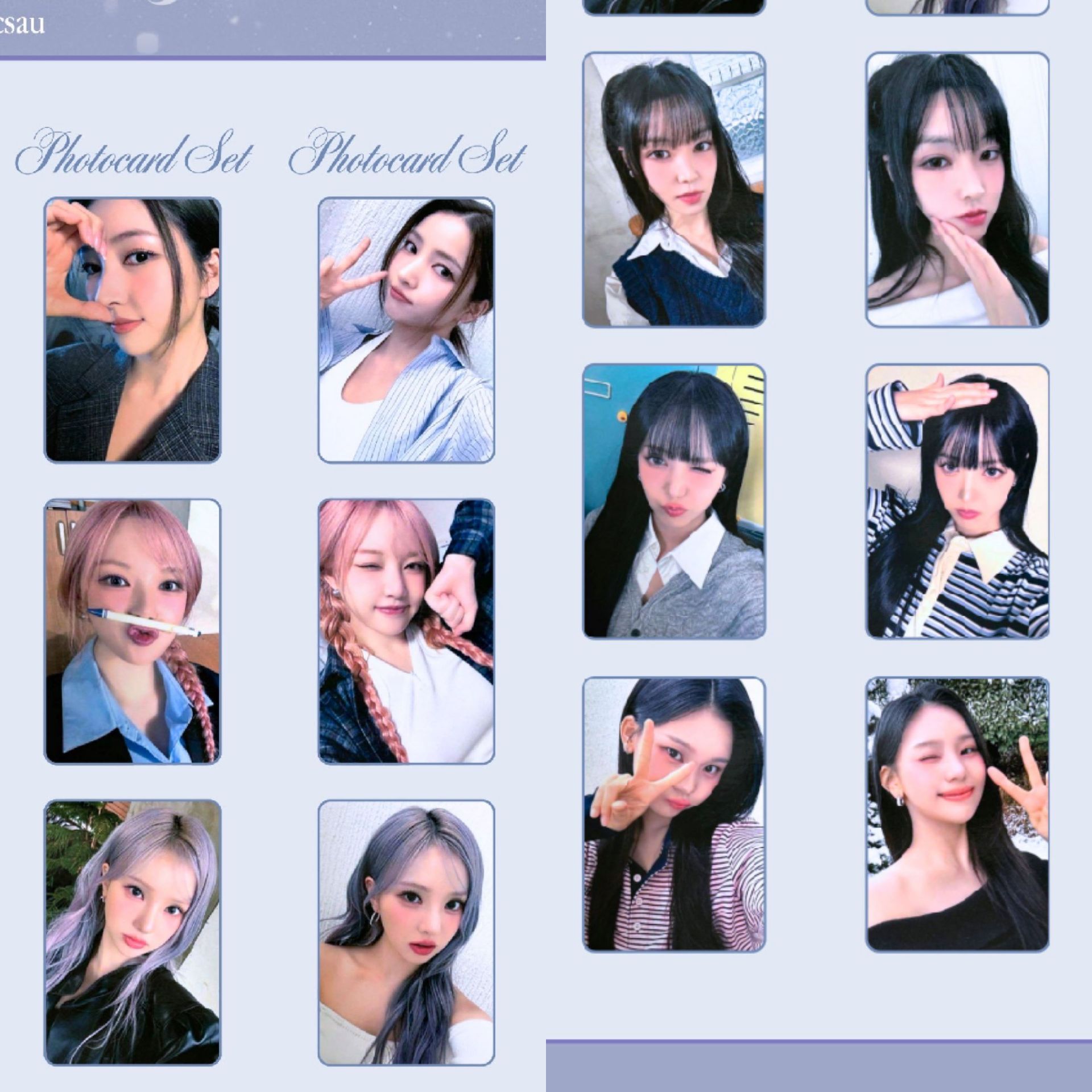 GFRIEND 十周年演唱會場周卡包卡1包