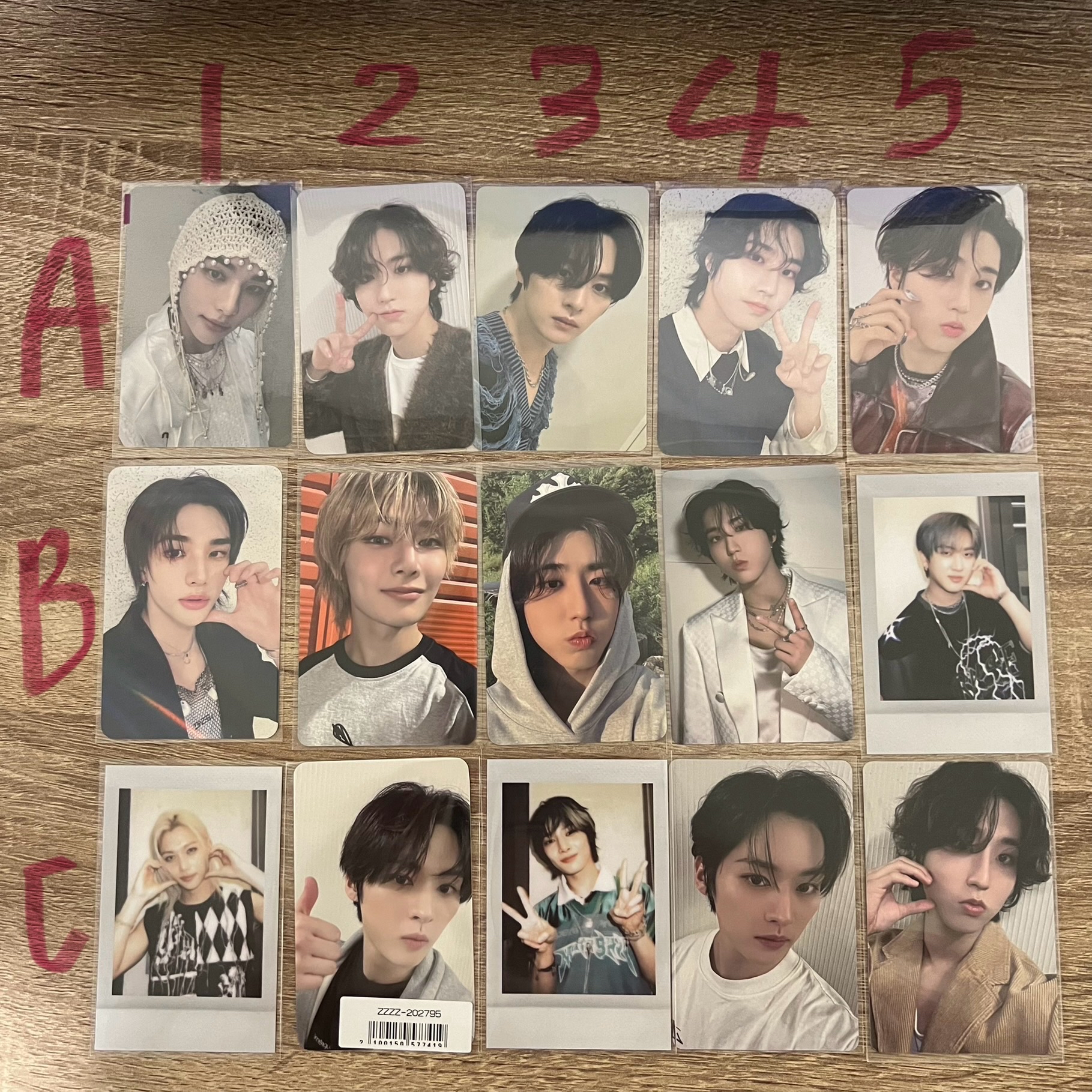 Stray kids ATE 通路特典 特典卡 小卡