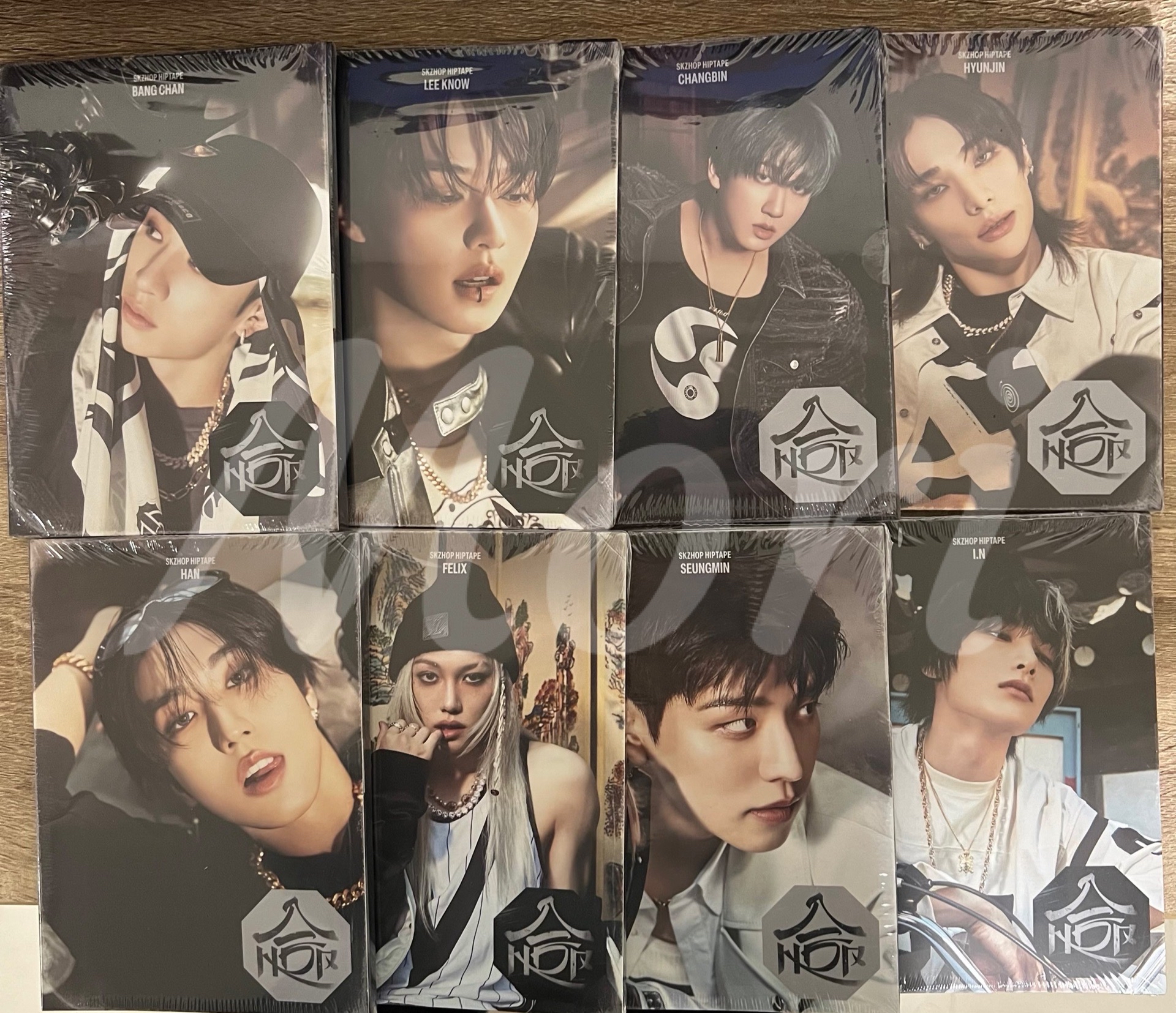 Stray kids HOP合 單封 已拆 全專 空專ACCORDION VER 成員封面