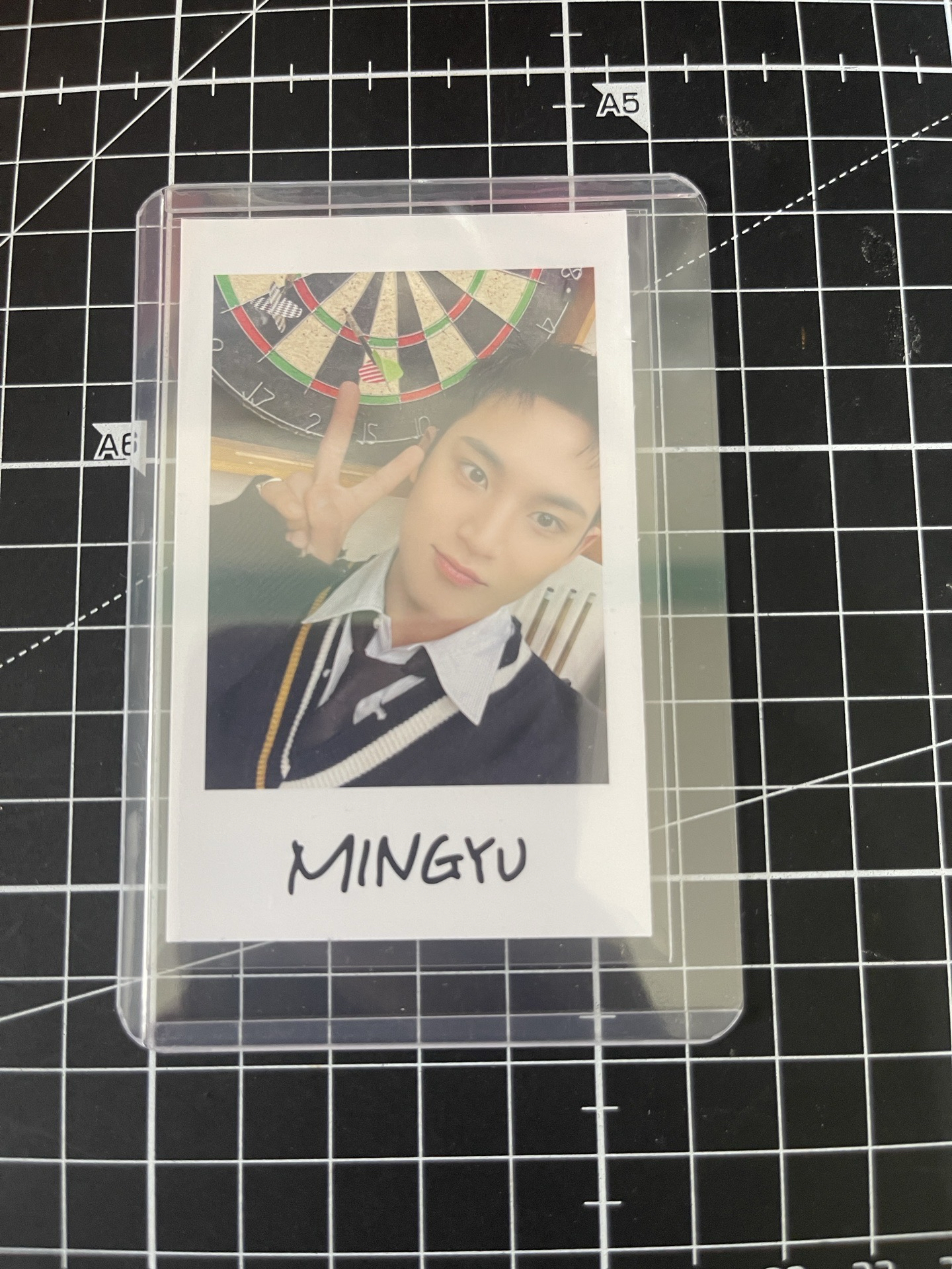 seventeen 25年飯咪 holiday拍立得（珉奎）