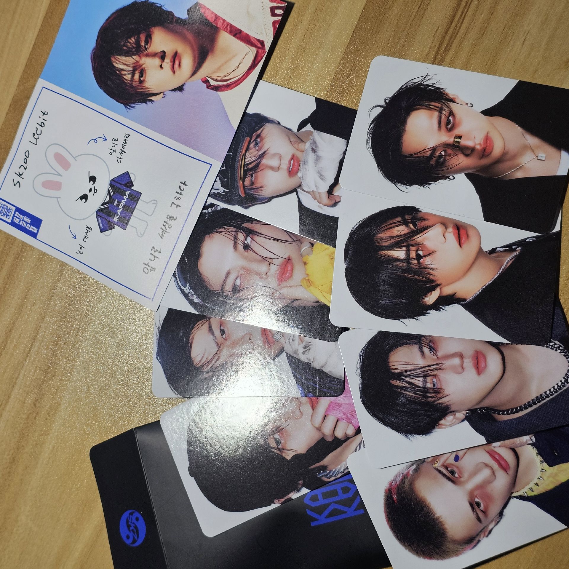 KARMA 專輯卡 電子專娃身分證卡+專輯卡固配 Skzoo ver.