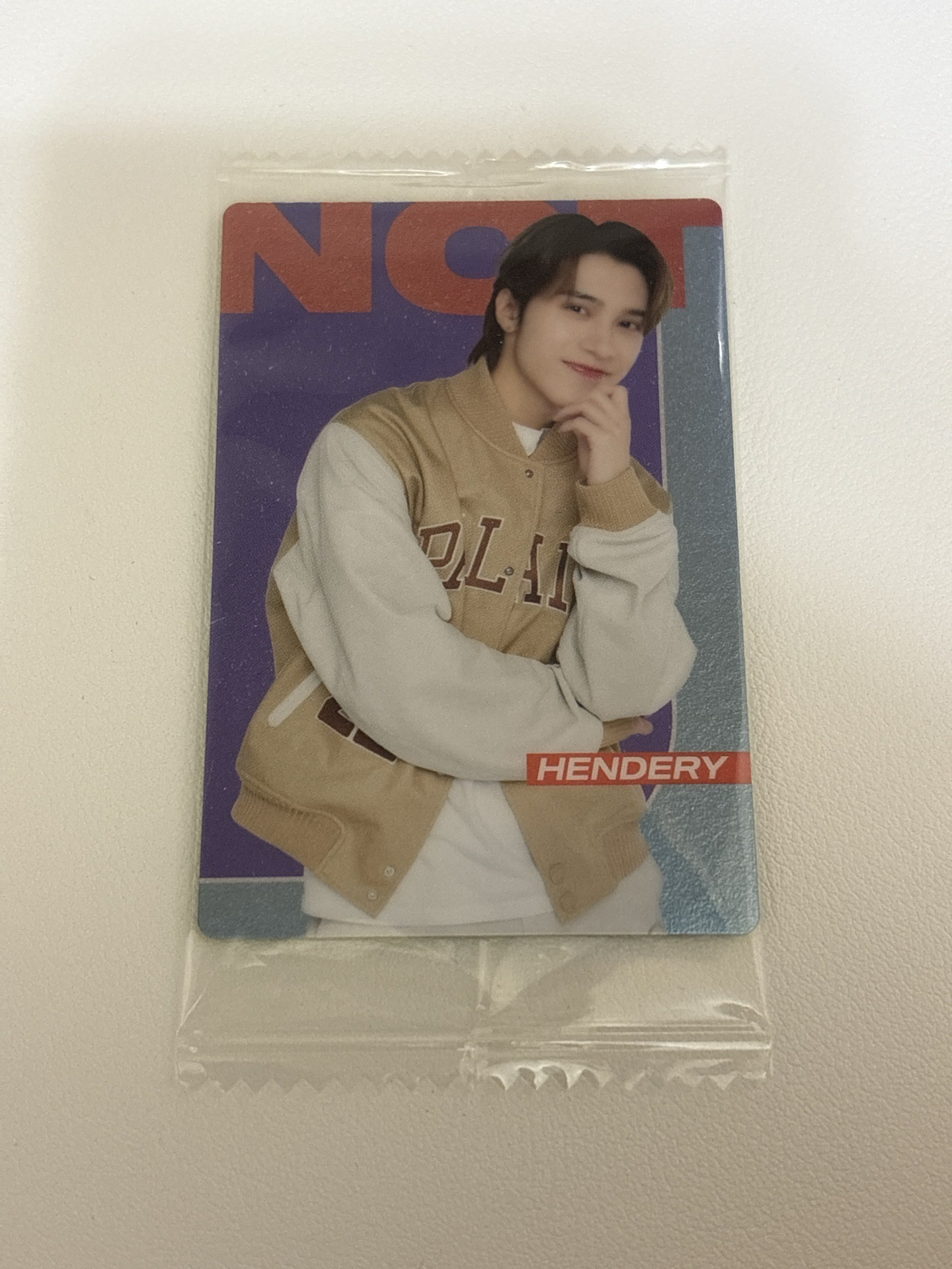 HENDERY威化餅乾小卡