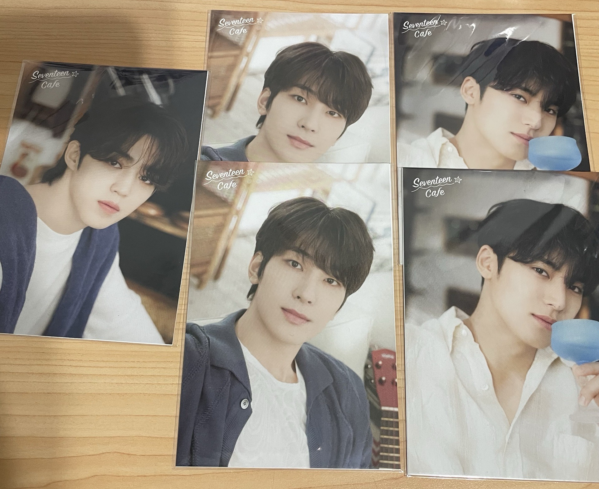 23年 SVT CAFE 勝哲圓佑珉奎 明信片組