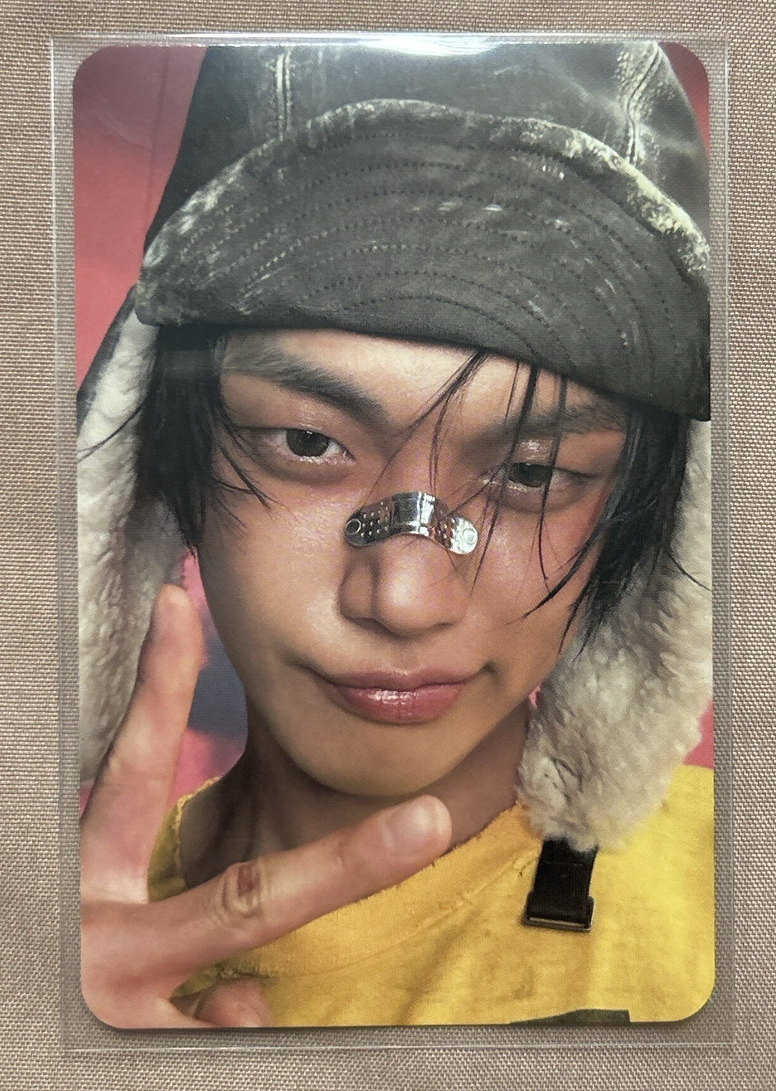 TXT｜崔然竣 鼻子看起來蠻痛的 正四 專輯卡 Afterglow ver. YEONJUN