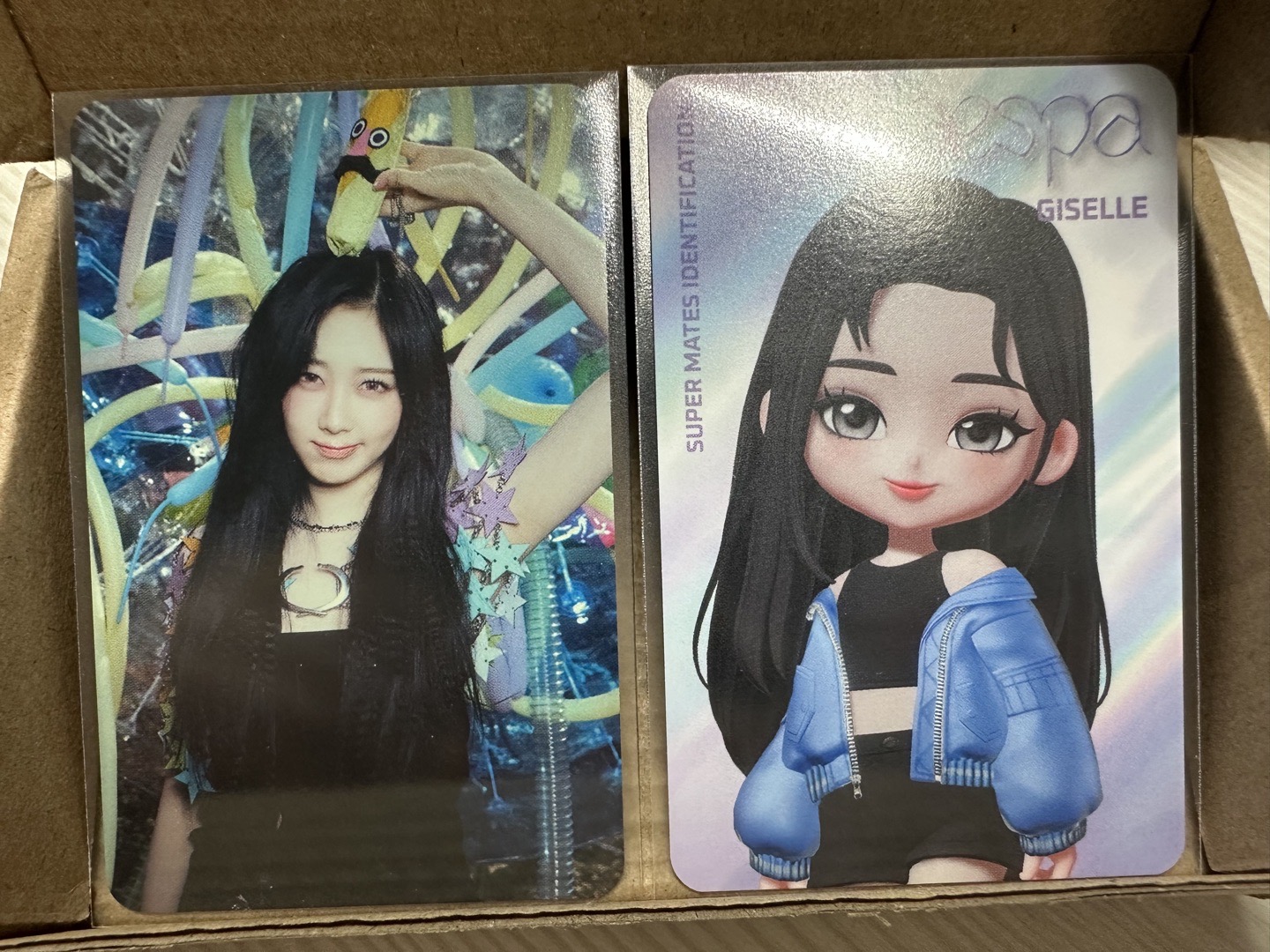 AESPA GISELLE supermates抽選吉