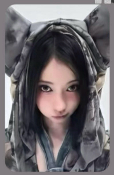 🩵BABYMONSTER ASA we go up打歌卡 貓耳角