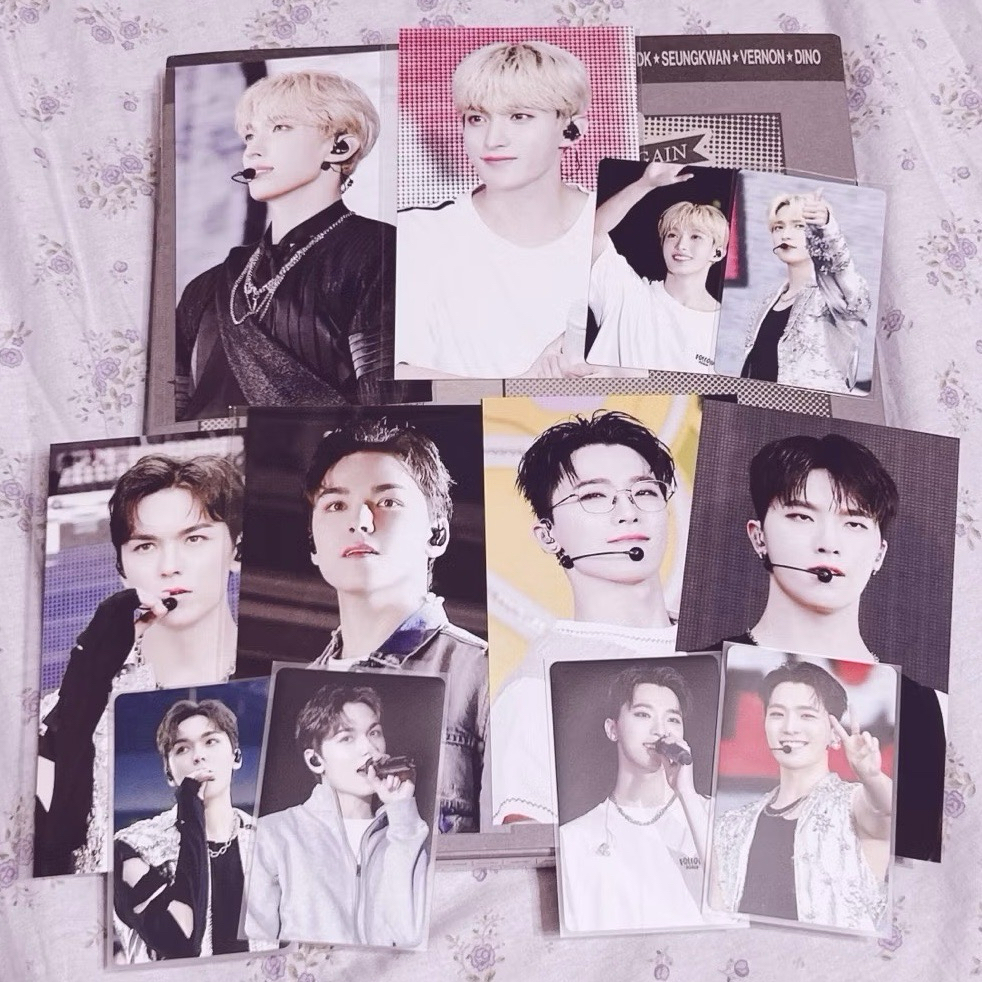 SEVENTEEN FOLLOW AGAIN 環球DVD/藍光 特典明信片 小卡