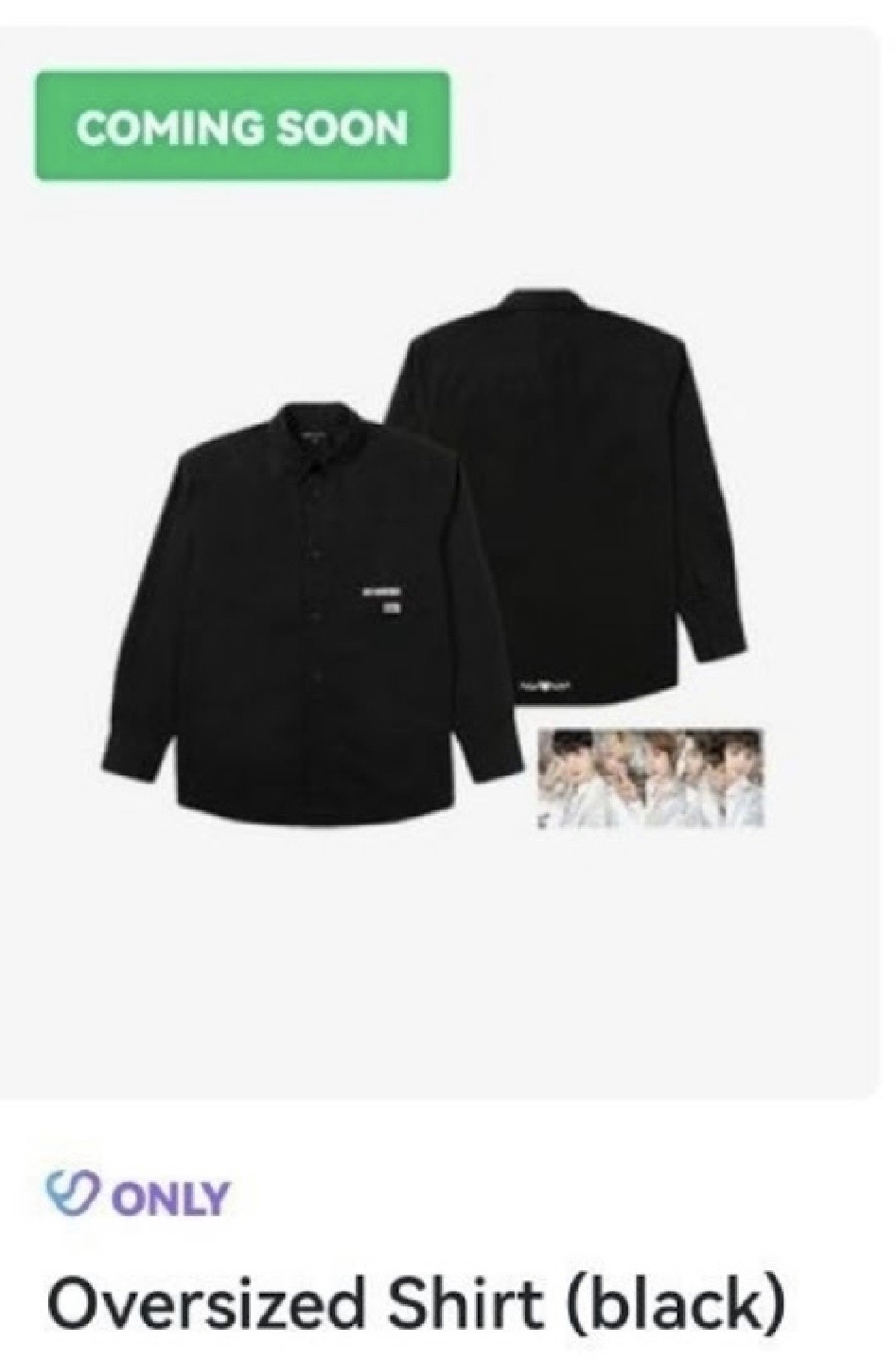 TXT 2022 ACT:LOVE SICK WORLD TOUR 周邊 衣服 小卡 SOOBIN