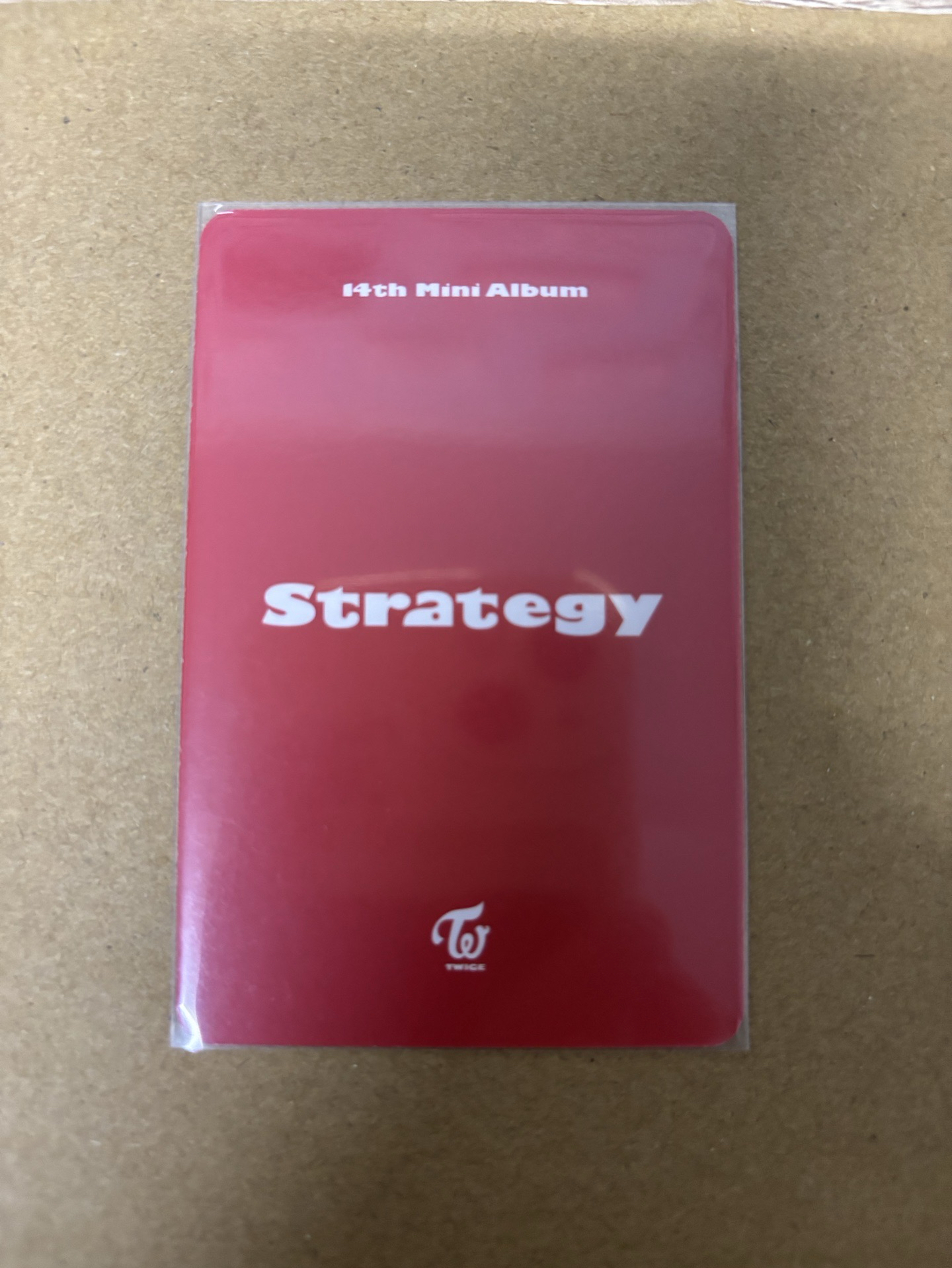 twice 彩英 STRATEGY 專輯卡 預售禮